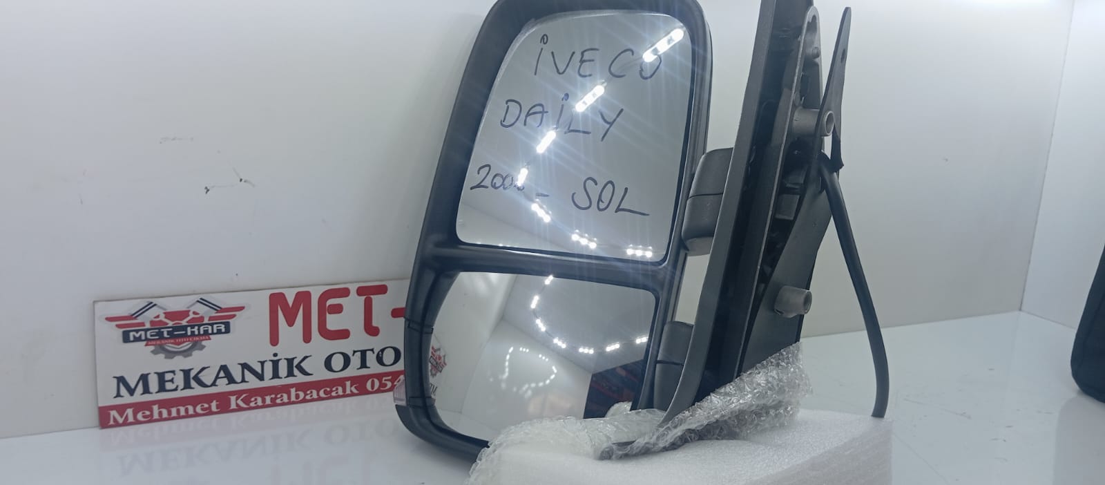 IVECO DAILY SİNYALLİ SOL TARAF YAN AYNA DİKİZ AYNA