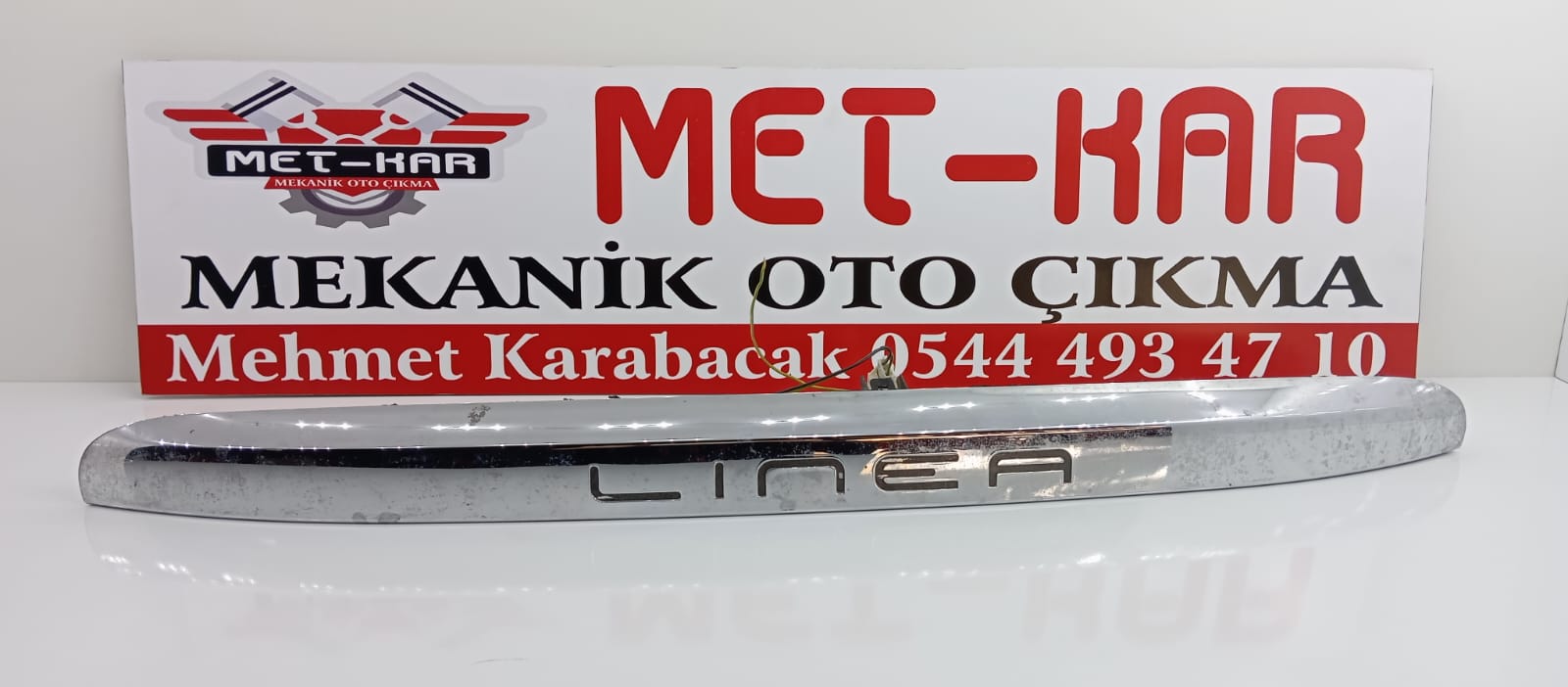 FİAT LİNEA 2013 ARKA BAGAJ KAPAK NİKELAJI ,ÇITASI