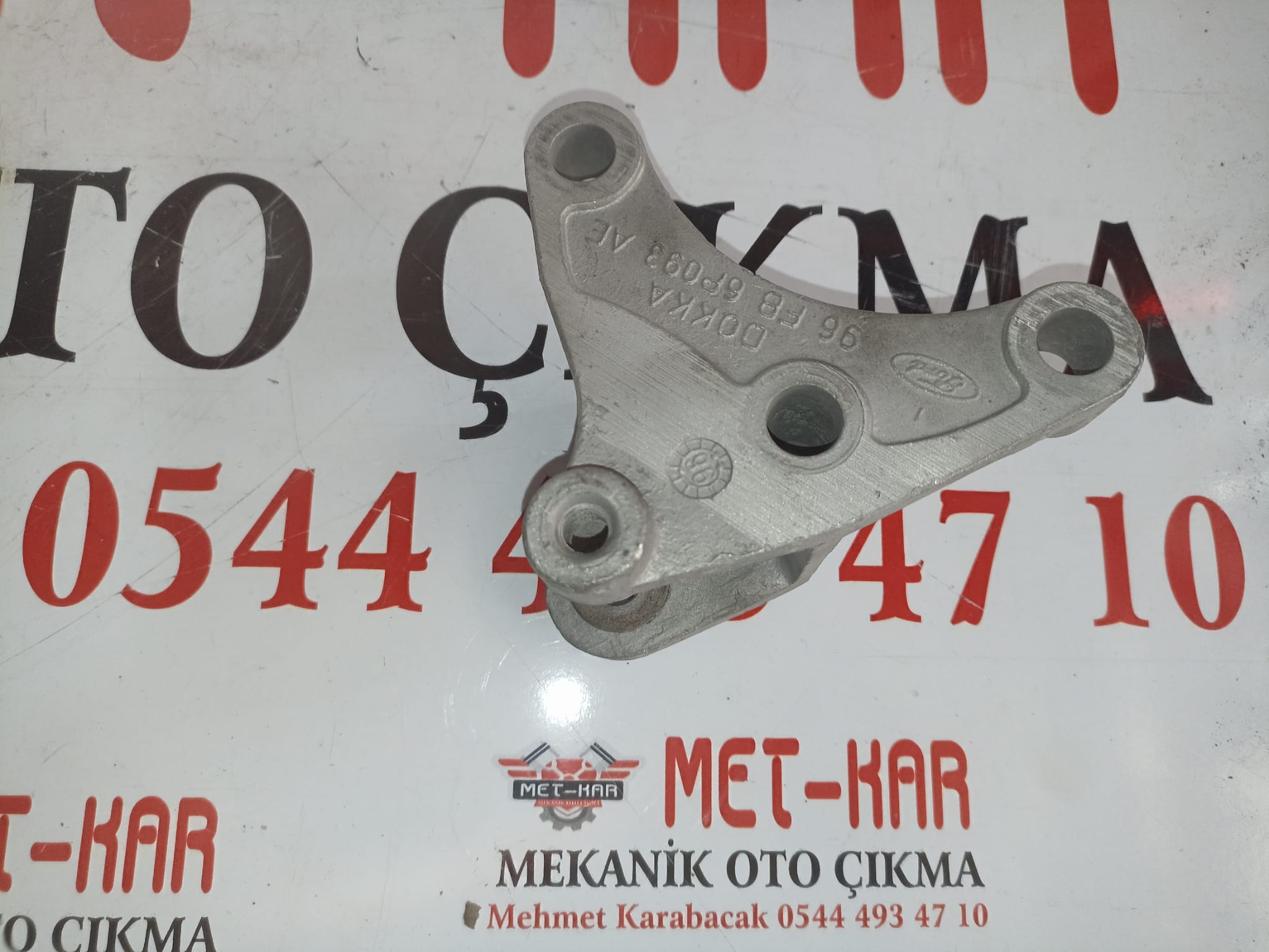 FORD FİESTA 2001 model ŞANZIMAN ALT KULAK BAGLANTI BRAKETİ 96 FB 6P093 AE