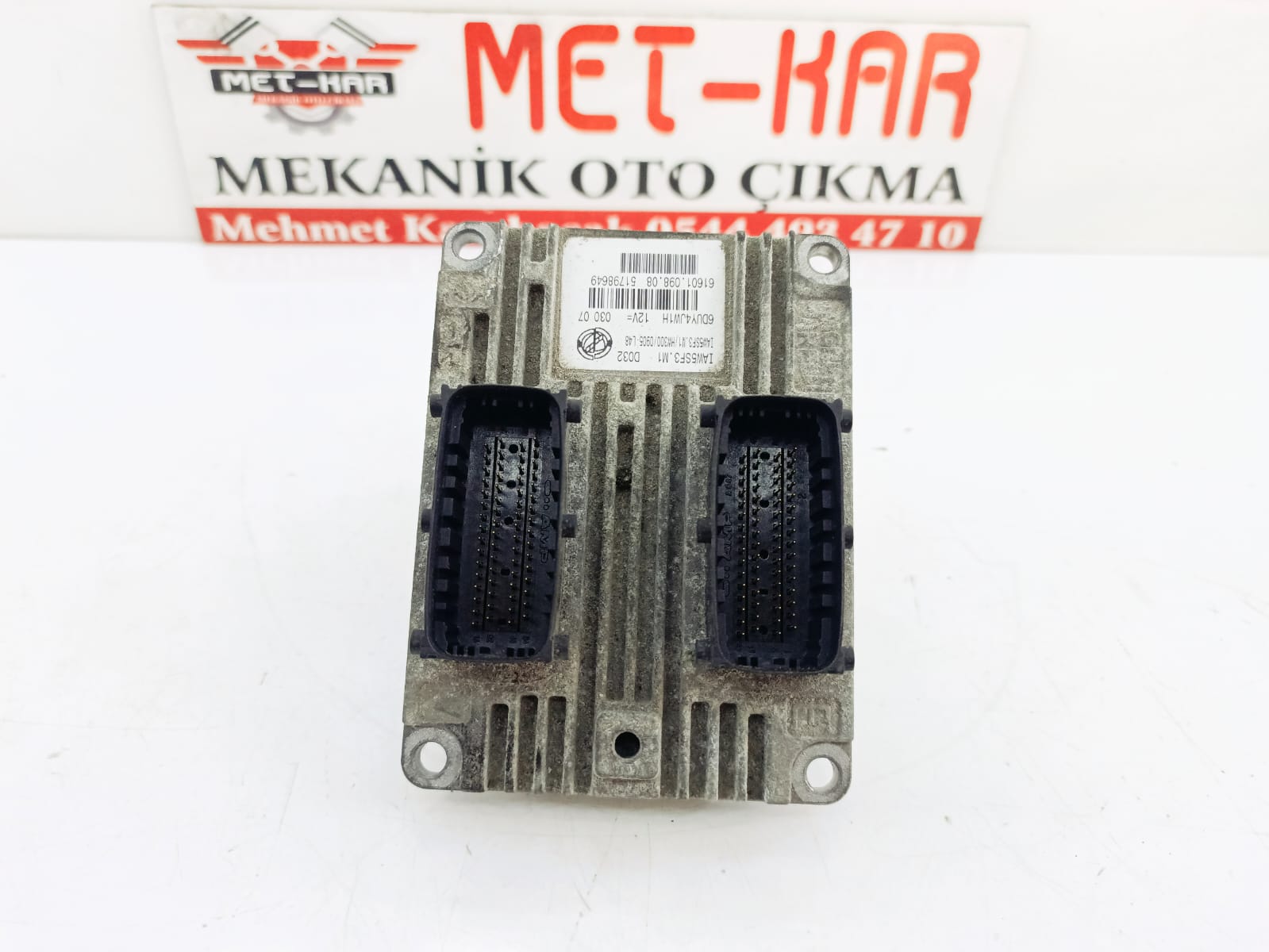 FIAT PUNTO , GRANDE 1.2 MOTOR BEYNİ 51798649 , 61601.098.08 , 6160109808