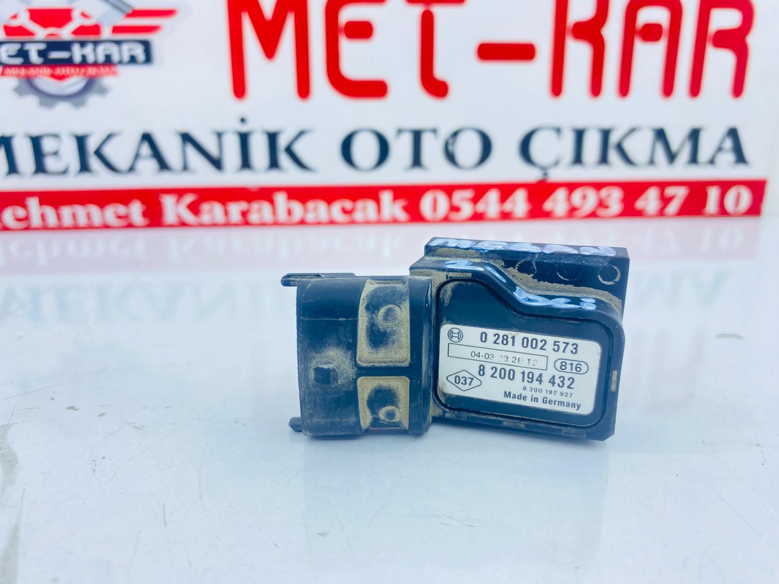 RENAULT MEGANE 2 1.5 DCİ  MAP SENSÖRÜ 0 281 002 573 , 8 200 194 432