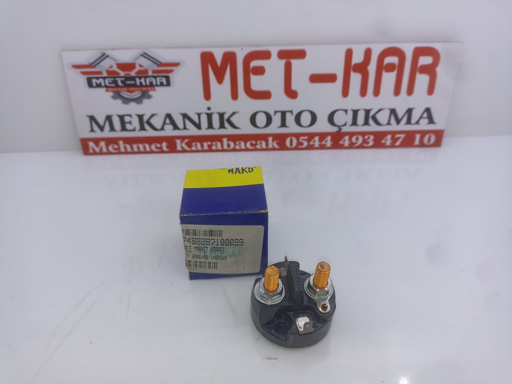 FORD MARŞ DİNAMO OTOMATİK KAPAĞI ANADOL 1.6-TAUNUS- TRANSİT  74882871