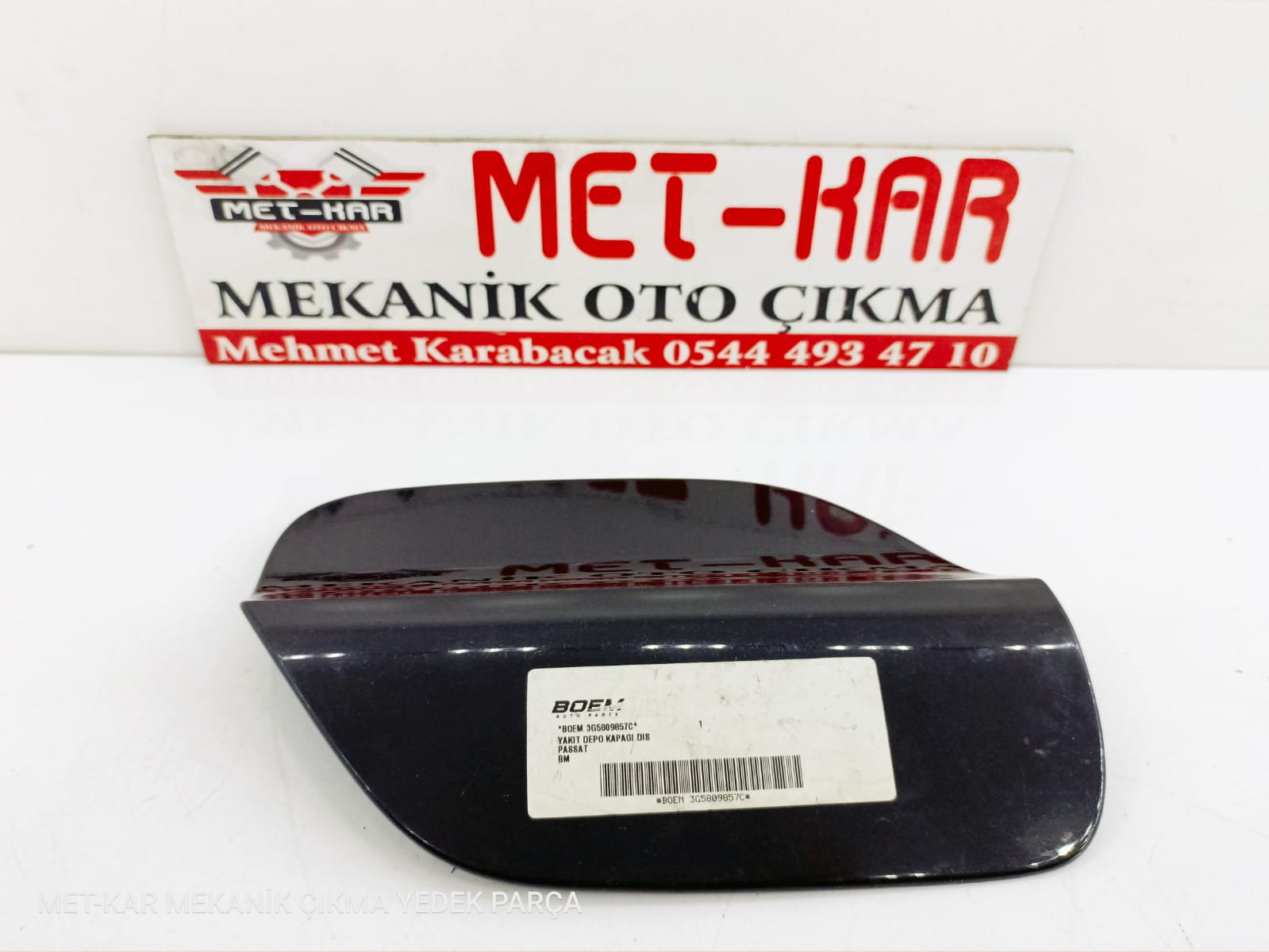 VOLKSWAGEN PASSAT B8, B8.5 2015-2025 DEPO KAPAĞI DIŞ, YAKIT DEPO KAPAĞI 3G5809857C