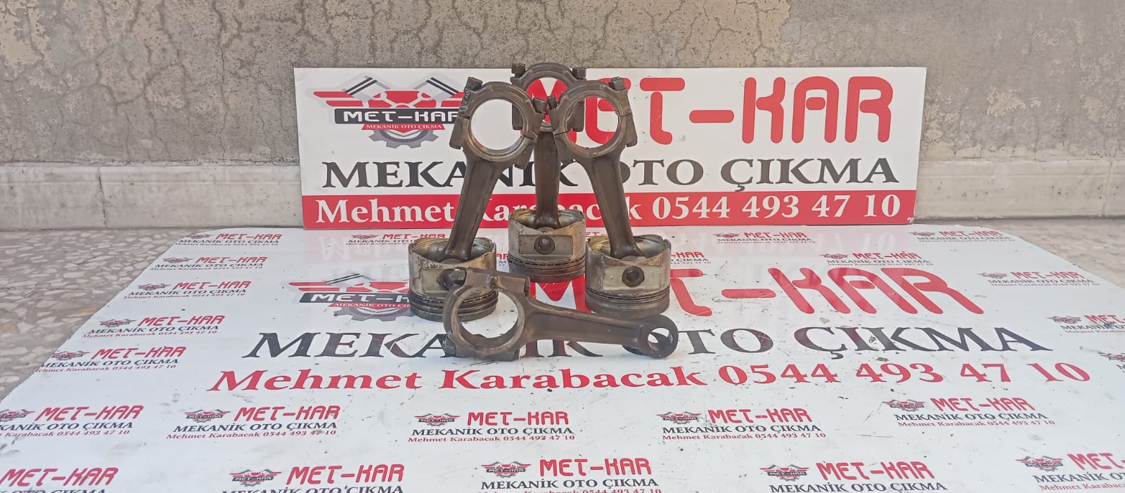PEUGEOT (1.8),(2.0) benzinli motorların BİYEL KOLLARI 