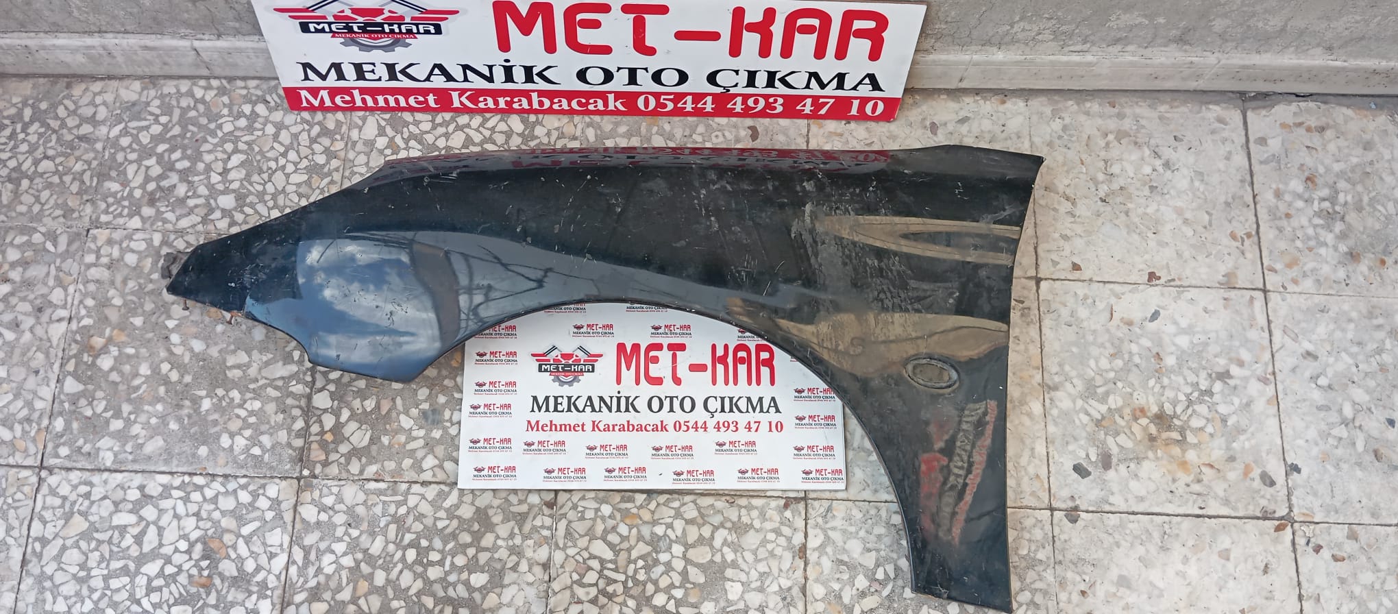 PEUGEOT 206  SOL ÖN ÇAMURLUK çıkma 