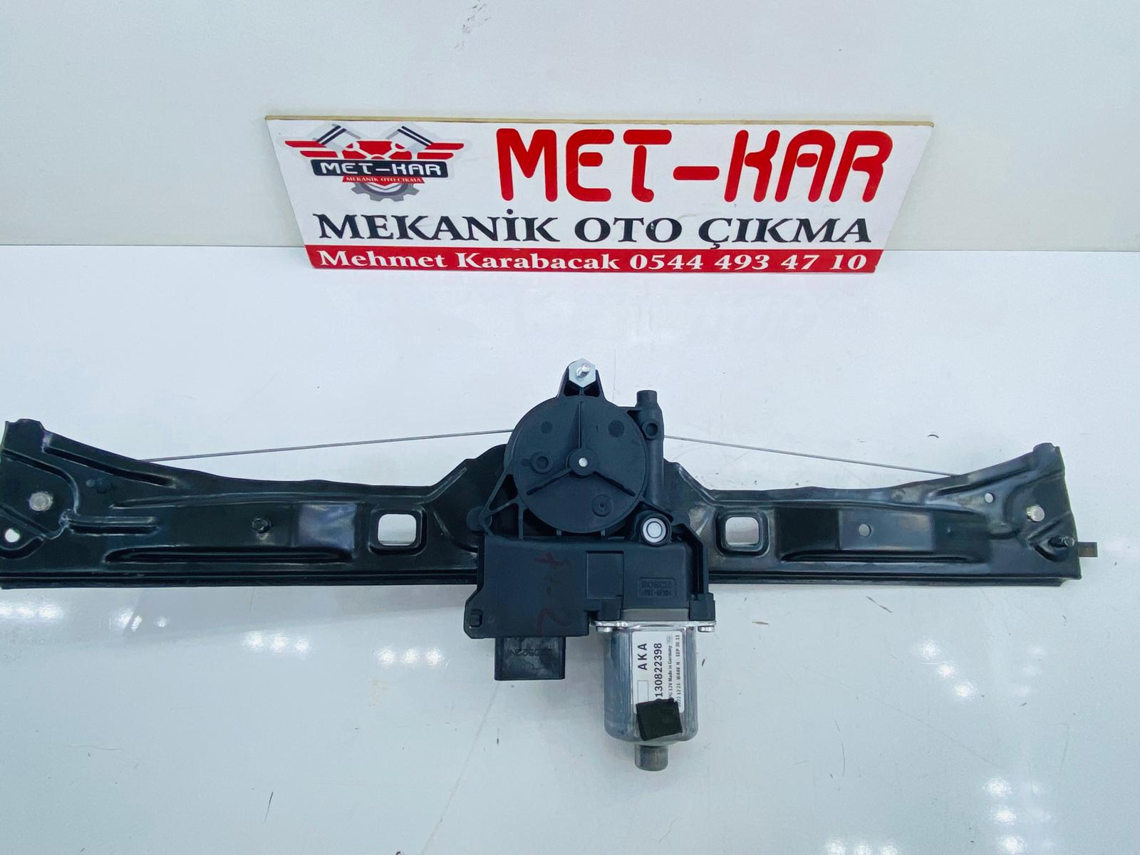 FİAT FİORİNO , PEUGEOT BİPPER , CİTROEN NEMO , SOL ÖN CAM KRİKOSU , SOL ÖN CAM MOTORU ,  0130822398  ,  1137328451
