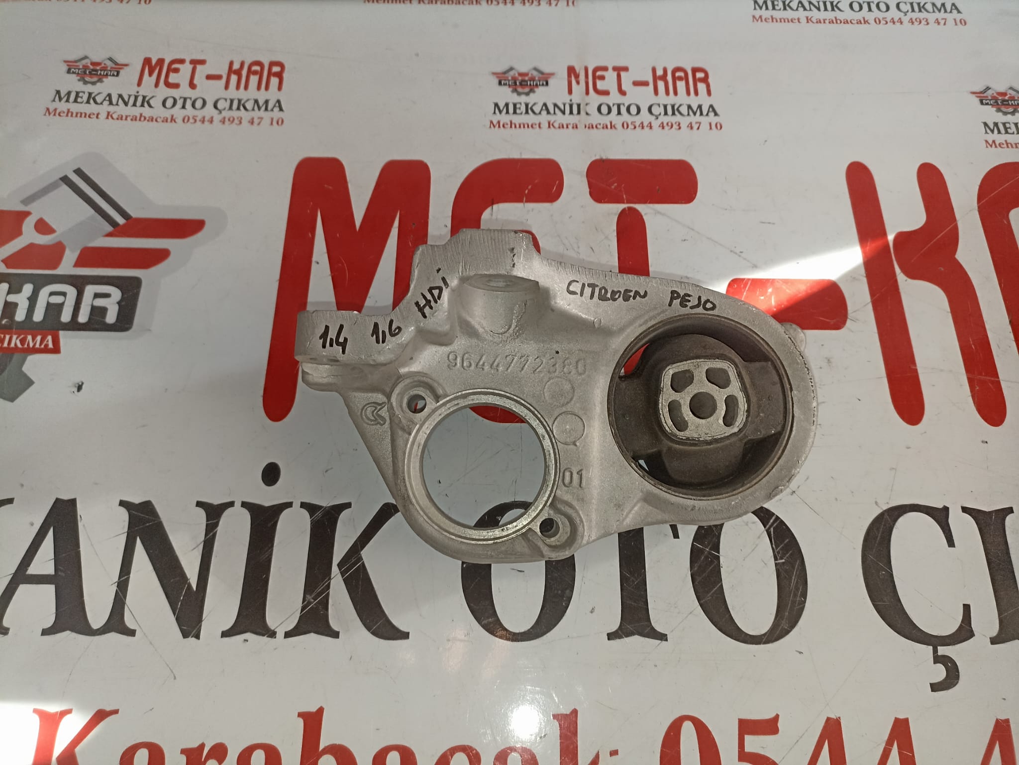 CİTRÖEN PEUGEOT 1.4 1.6 HDİ AKS BAĞLANTI BRAKETİ 9644772380