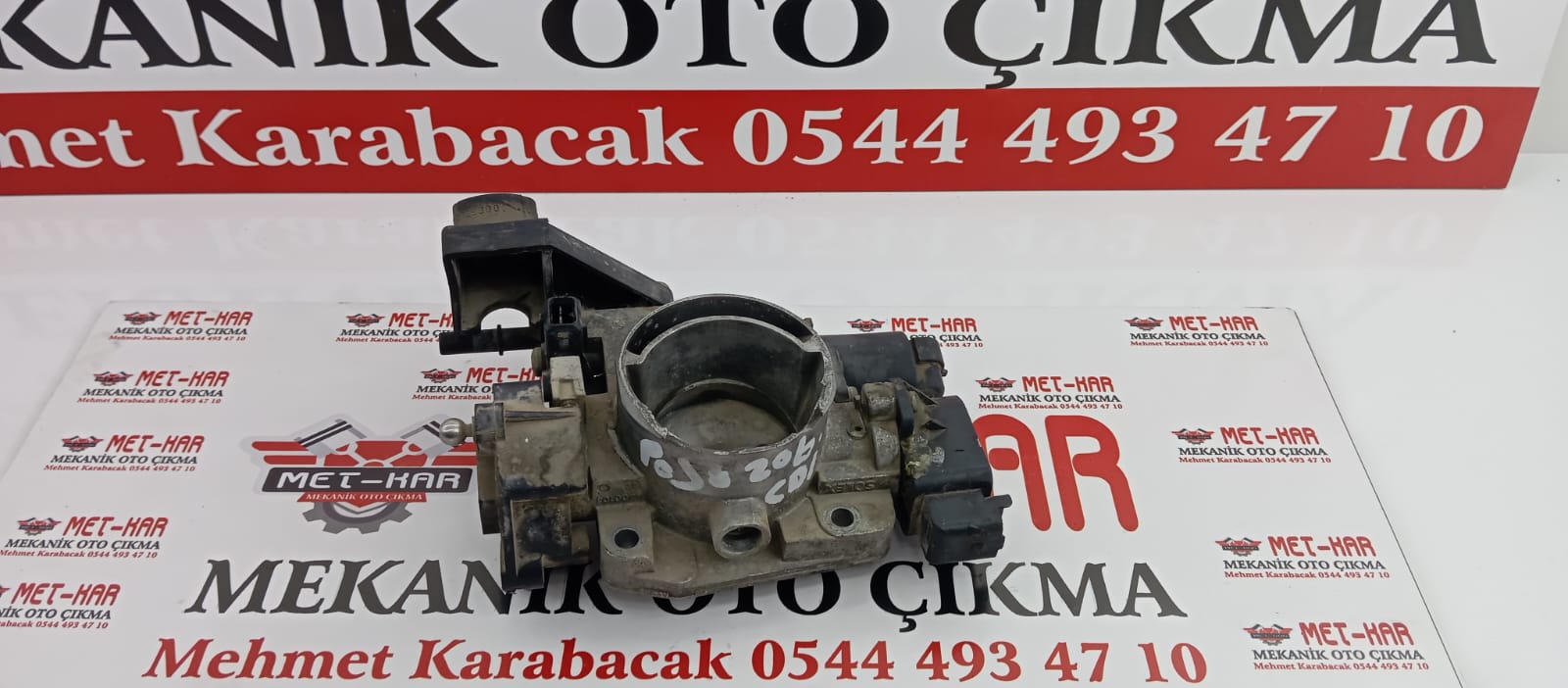 PEUGEOT 1.4 BENZİNLİ 206 BOGAZ KELEBEGİ