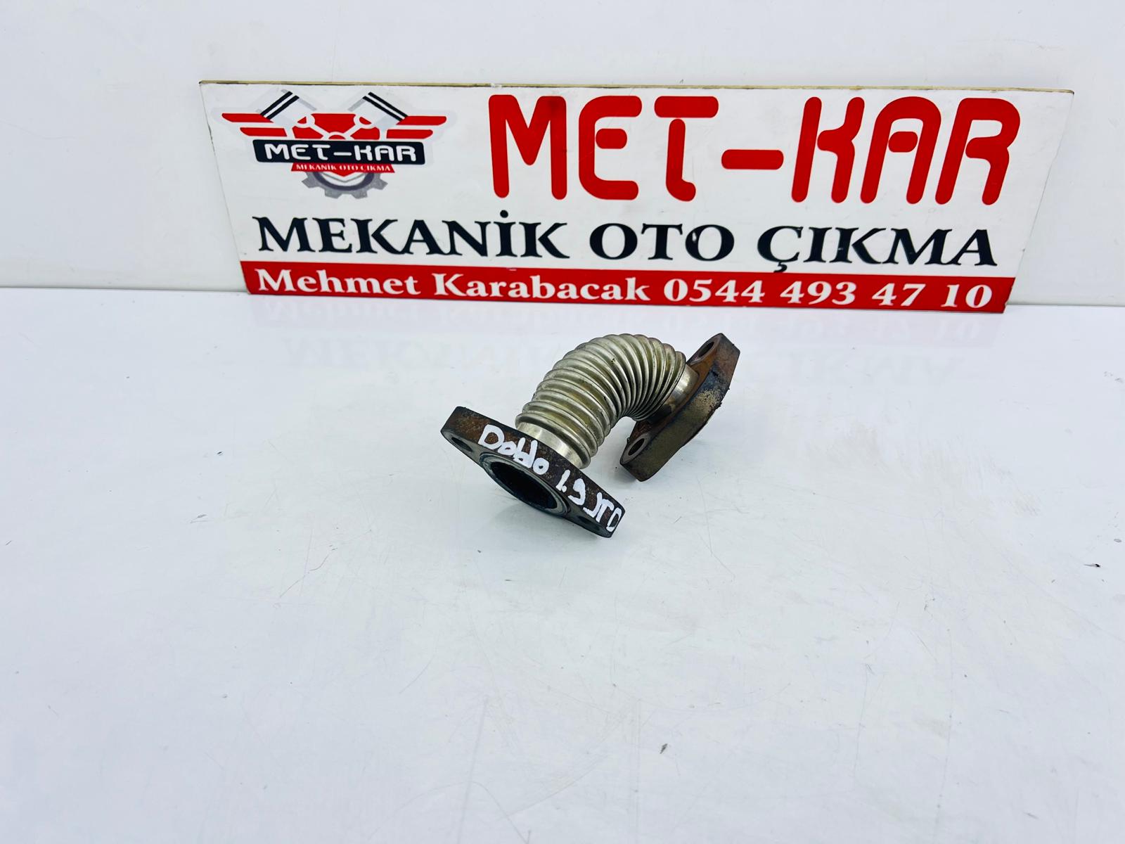 FIAT 1.9 JTD DOBLO EGR VALF BORUSU , ISI DEĞİŞTİRİCİ BORUSU 46803693 , 46755990