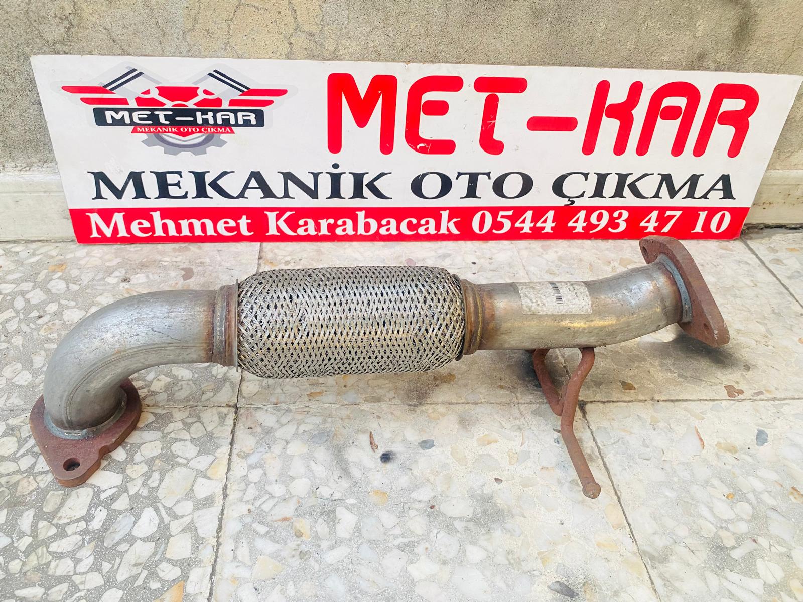 FORD FOCUS EKSOZ BOROSU,SPİRALLİ BORU ,ESNEK BORU , 3M51-5G203-FK , 3M51-5G203