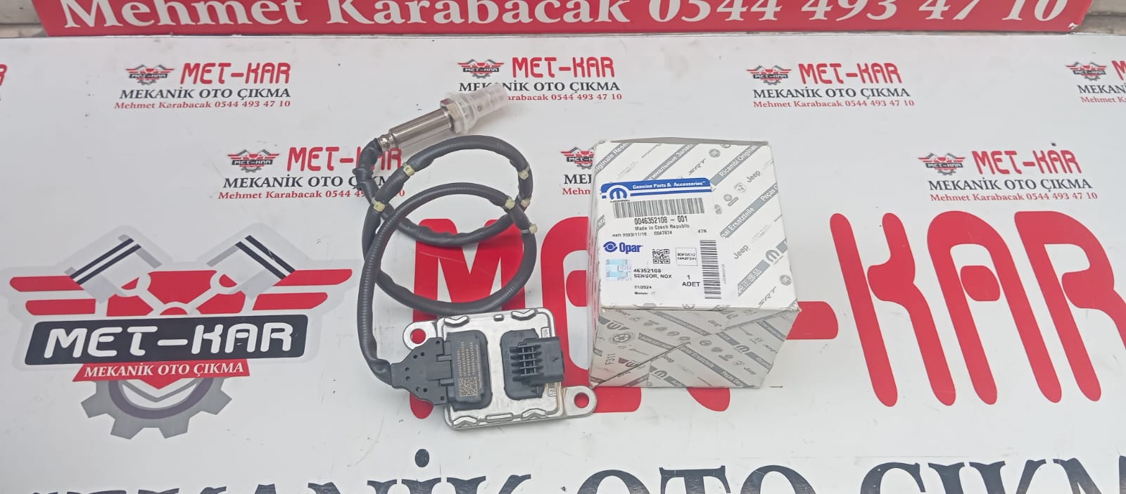 46352108 FİAT DOBLO 1.6multijet EURO6 NOX SENSÖRÜ 00463521080