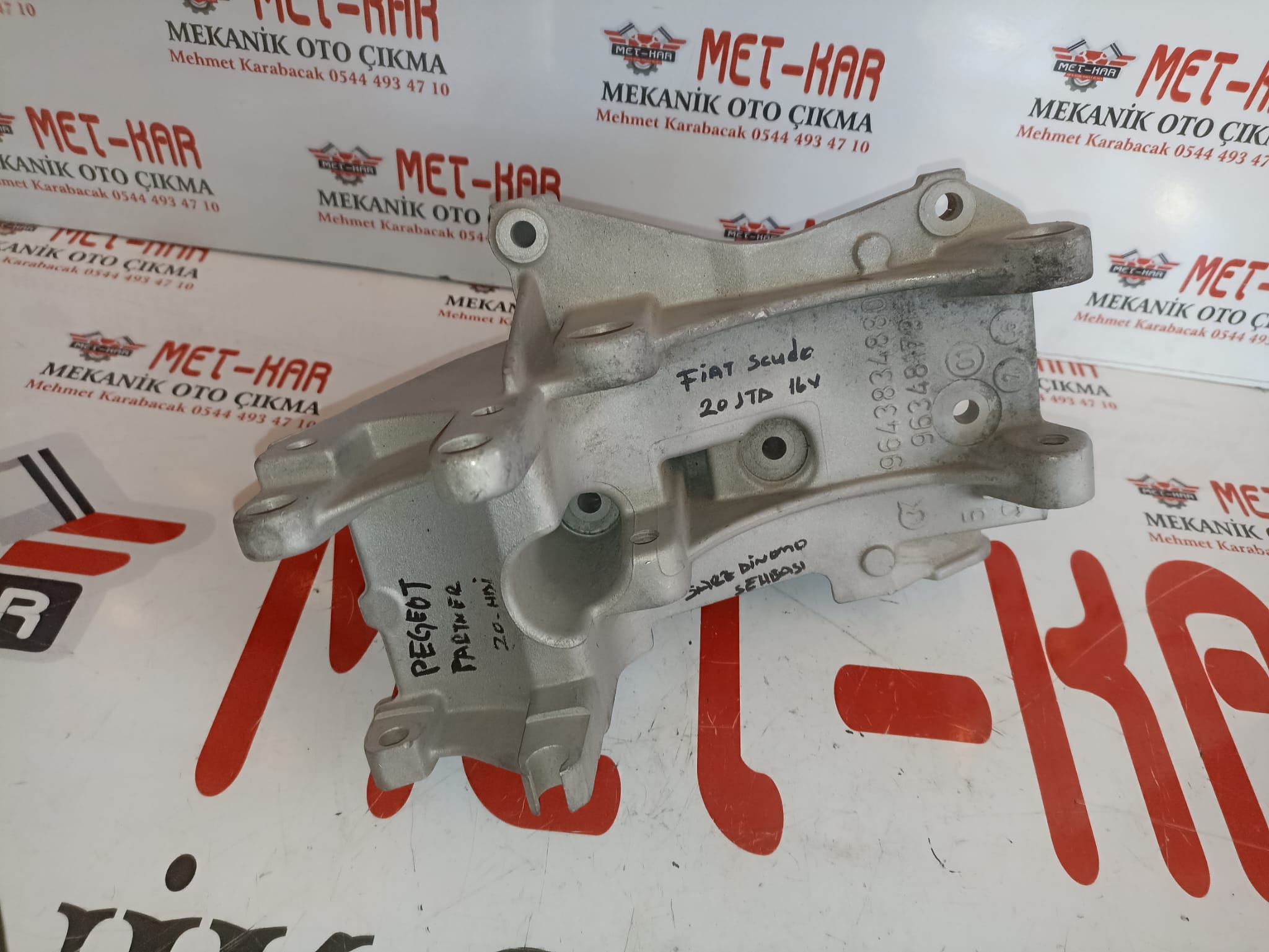PEUGEOT PARTNER ŞARJ DİNAMO BAĞLANTI BRAKETİ 9643834880 2.0HDİ