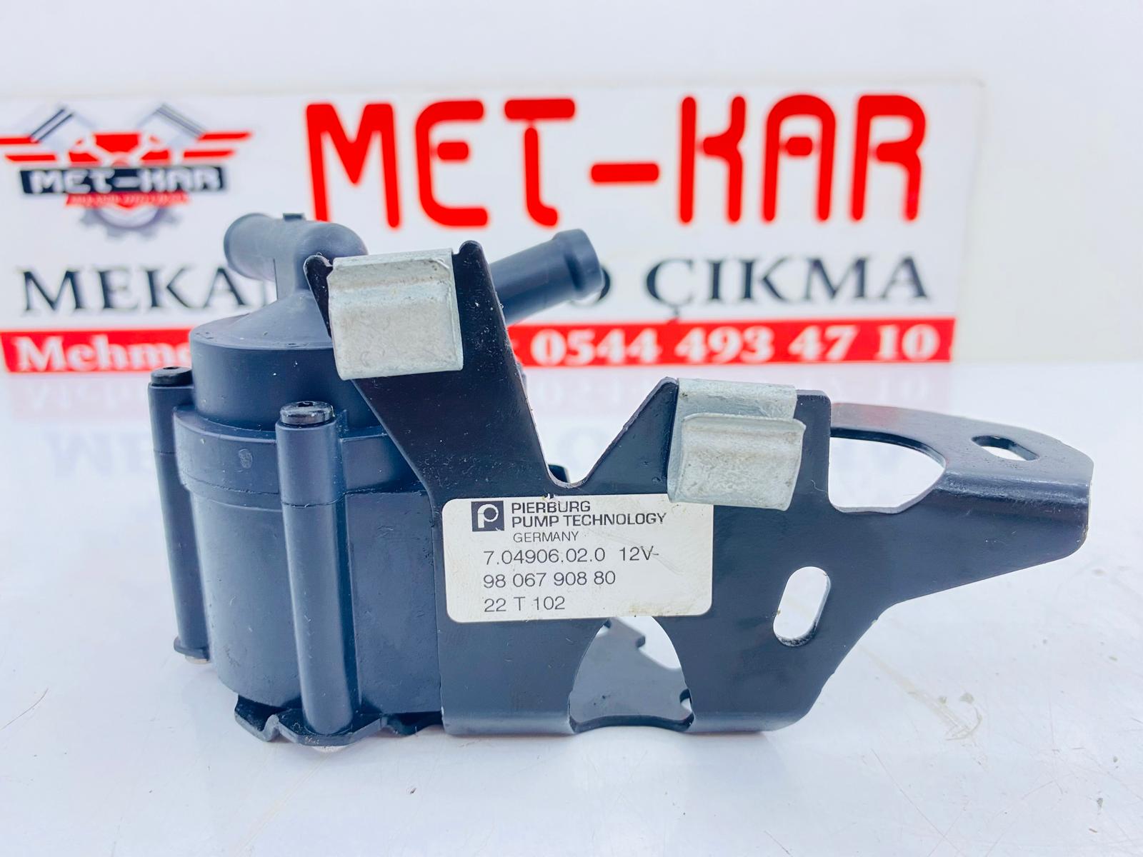 CİTROEN , C5 AIRCROSS , C4 PICASSO , PEUGEOT 308 , 3008 , 508 , 5008 ,  DEVİRDAİM , ELEKTRİKLİ SU POMPASI , 9806790880 ,  98 067 908 80 , 7.04906.02.0 , EK SU POMPASI 