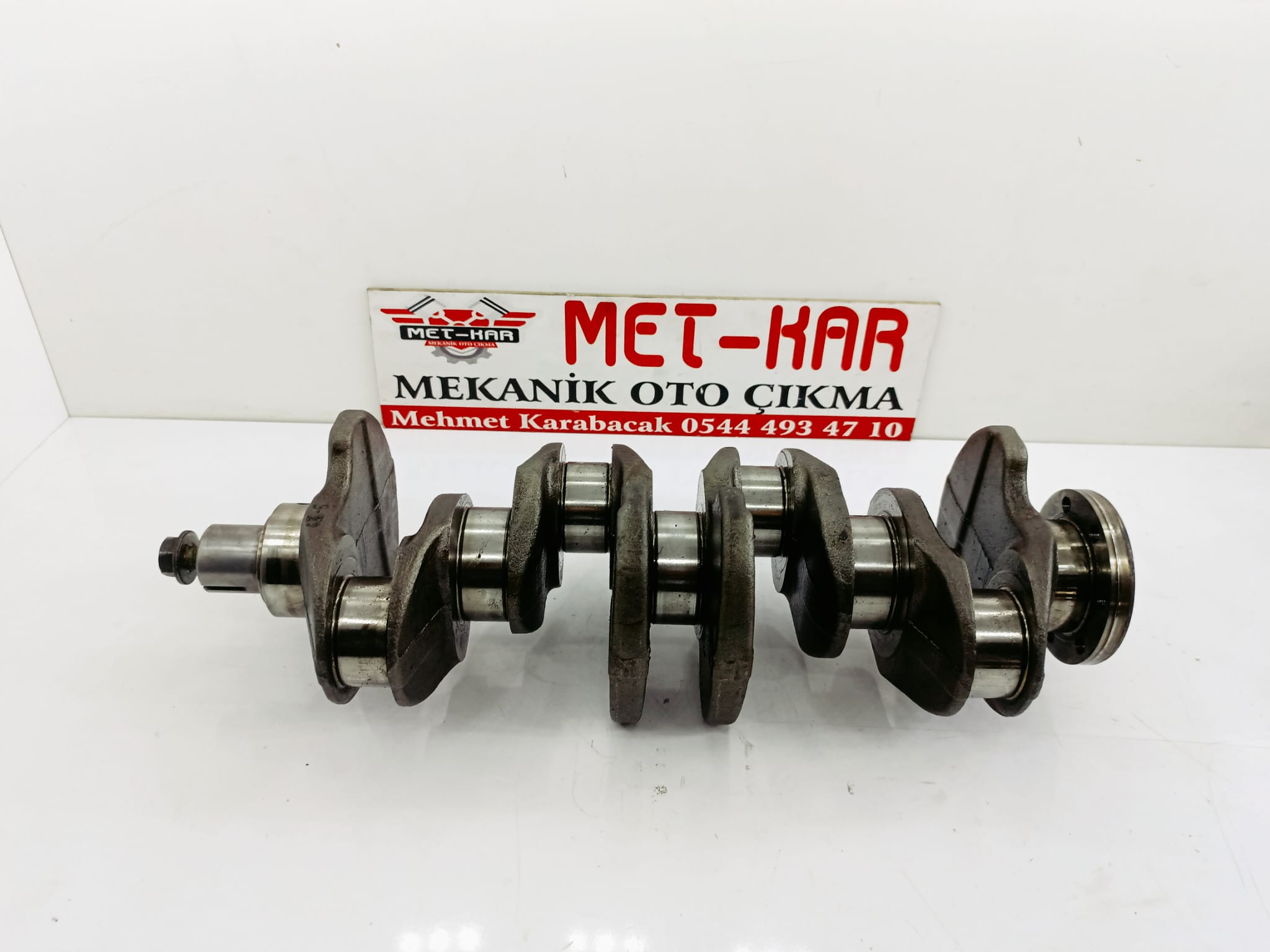 RENAULT 1.9 DİZEL TRAFİC KRANK MİLİ  F9Q 8200037836