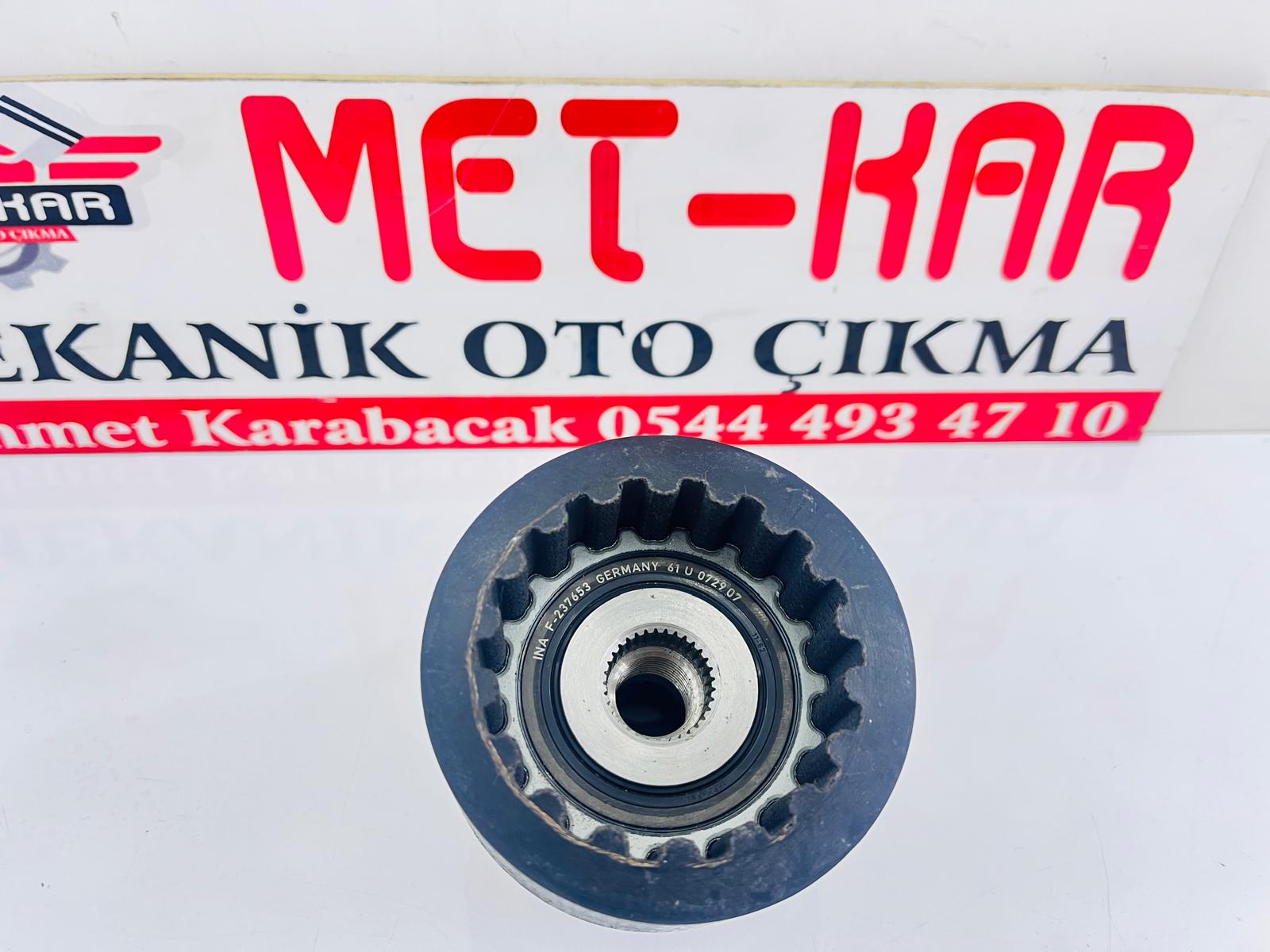 VOLKWAGEN TRANSPORTER T-5 2.5 TDI  ,  TOUAREG  ,  ALT RULMANLI KASNAK ,  ALTERNATÖR KASNAĞI INA  F-237653  