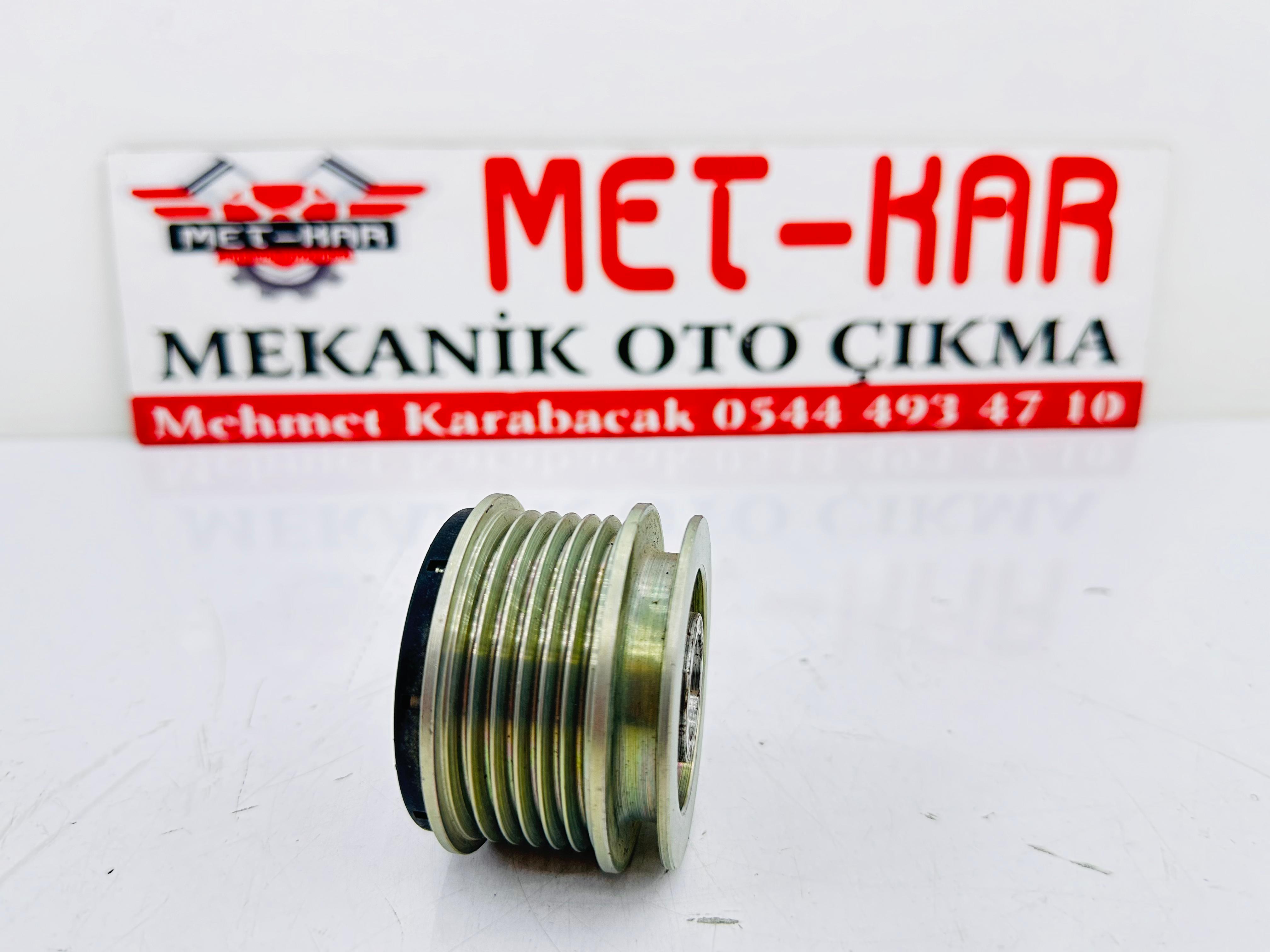 VOLKSWAGEN , CRAFTER 2.5 , GOLF ,BORA JETTA ,POLO 1.9 dizel  ŞARJ DİNAMO  KASNAĞI , ALTERNATÖR RULMANLI KASNAK  ,  535001210  ,  55347007  ,  F-553470.70  ,  F55347007