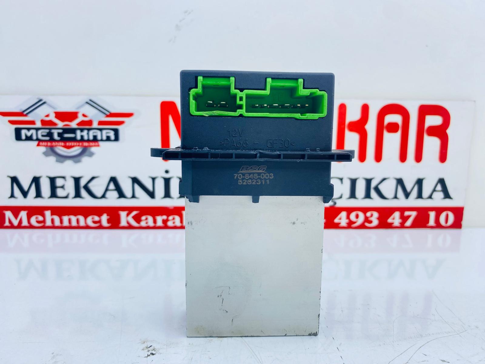 CİTROEN  , RENAULT , PEUGEOT , RENAULT ,  KALORİFER REZİSTANSI ,  megane,modüs,scenic,clio,607,406,207,C5,C3,C2 modellere uyumludur ,   6441L2  ,  70-846-003  ,  KALORİFER MOTORU HIZ AYAR MODÜLÜ , KALORIFER MODÜLÜ , 