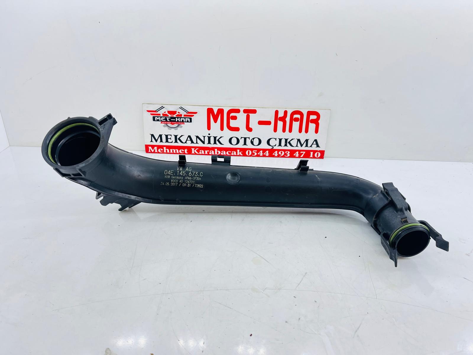 VOLKSWAGEN 1.4 TSİ  GOLF 7 , PASSAT , TİGUAN , AUDİ A3 , SEAT LEON , TURBO BORUSU , TURBO HORTUMU , 04E.145.673.C , 04E145673C , 40 12472C , 04E145673