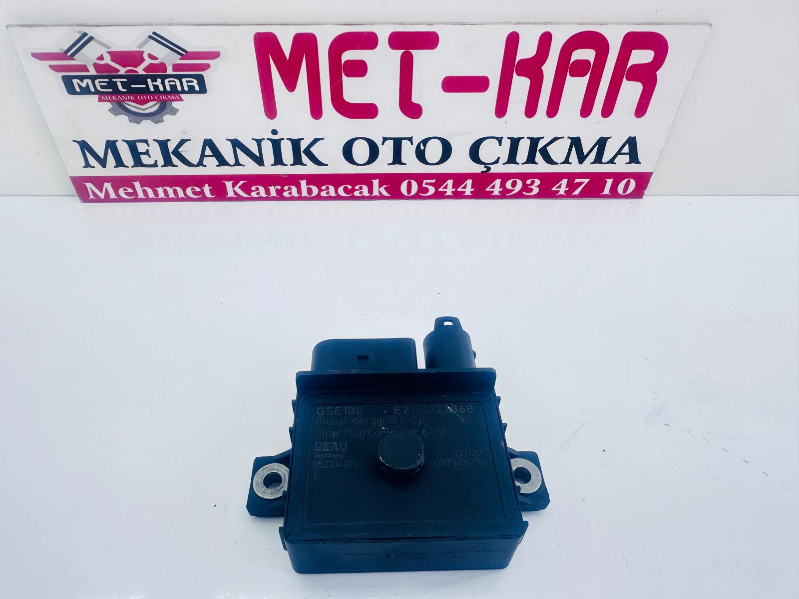 BMW 5 SERİSİ E60 KIZDIRMA BUJI KONTROL ÜNİTESİ  , KIZDIRMA BUJİ BEYNİ  , KIZDIRMA ROLESİ ,  0522140702  ,  12217801200  , E2110022358A2  ,  12218591724