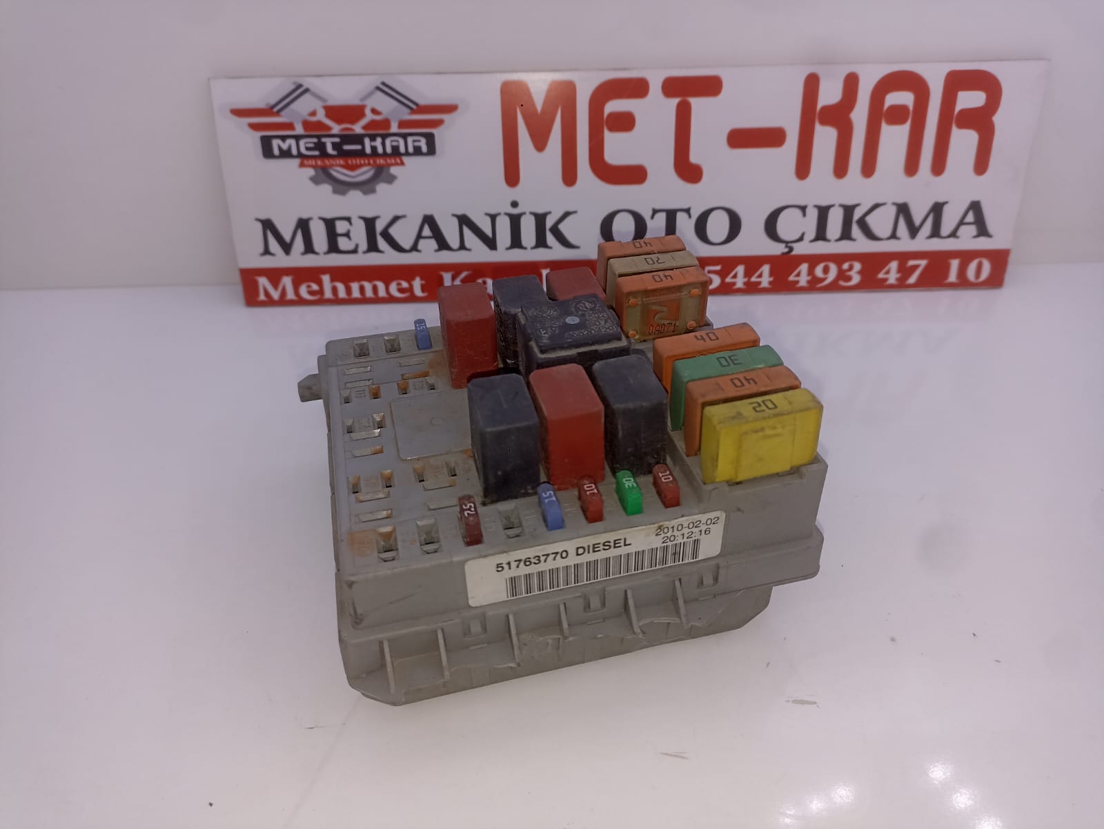 FİAT DOBLO 1.3 multijet SİGORTA KUTUSU ,PANELİ 51763770