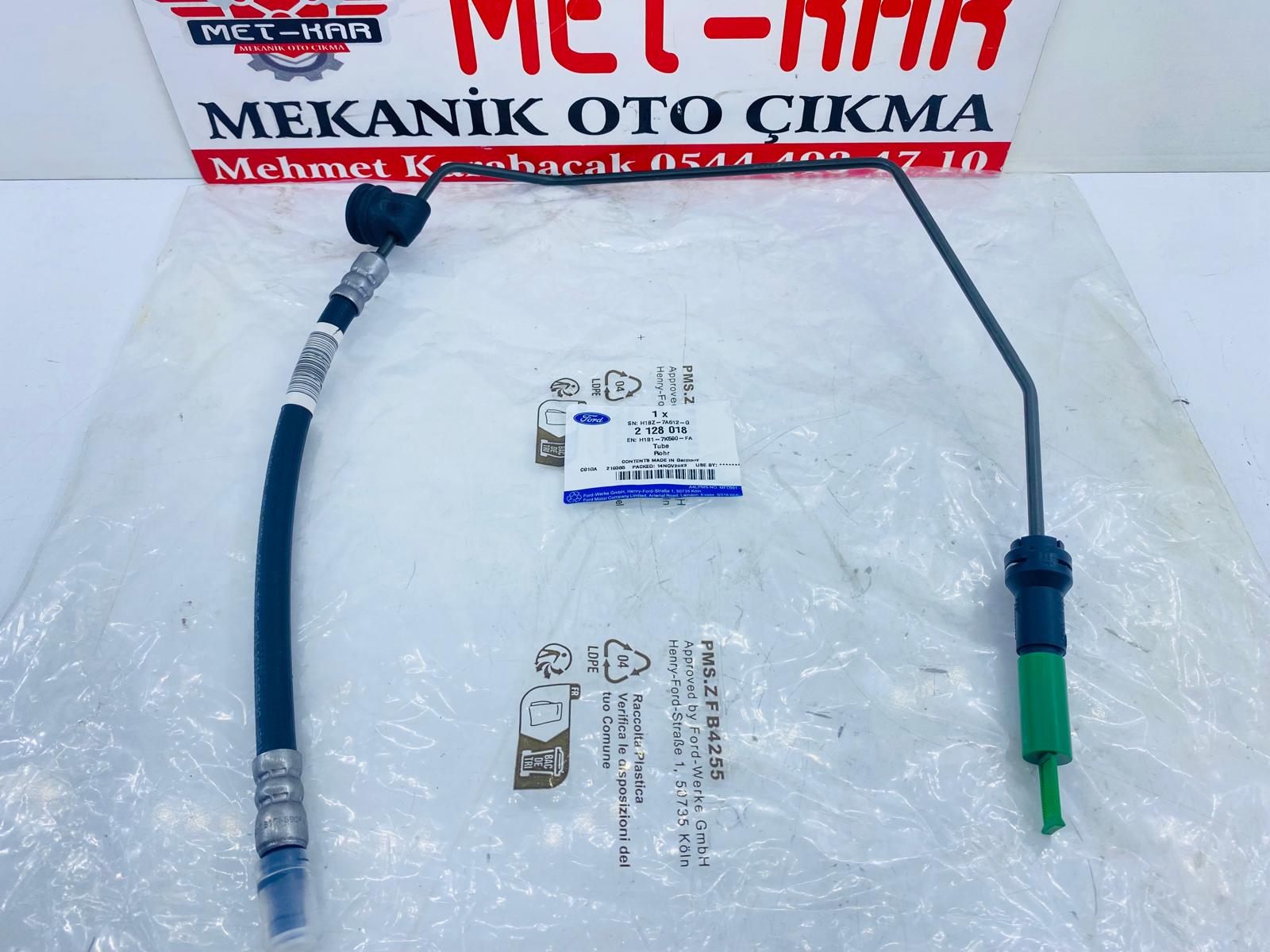 FORD FİESTA , CRUYER  ALT DEBRİYAJ HİDROLİK BORUSU , DEBRİYAJ REKORU , DEBRİYAJ ALT MERKEZ BORUSU ,  2128018  ,  H1B1-7K590-FA  ,  H1B17K590FA