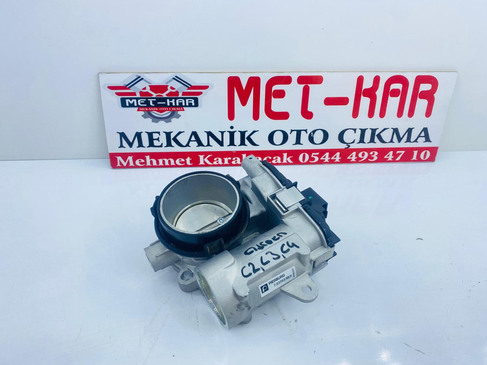 PEUGEOT 207 1.4 BENZİNLİ GAZ KELEBEĞİ KOMPLE 7.03703.58.0 , 50SMP1