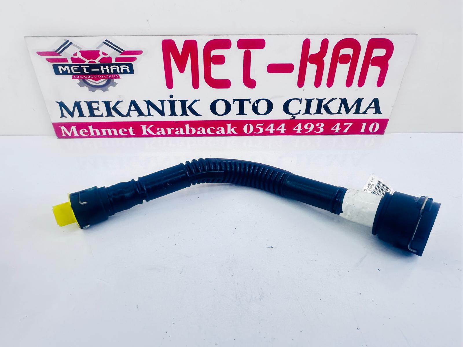FIAT DOBLO 1.6 YAĞ SOĞUTUCU BORUSU, HORTUMU, 0734 8000 015, 55209654 , EGR ÇIKIŞ SU BORUSU , SEKMANLI EGR SU HORTUMU
