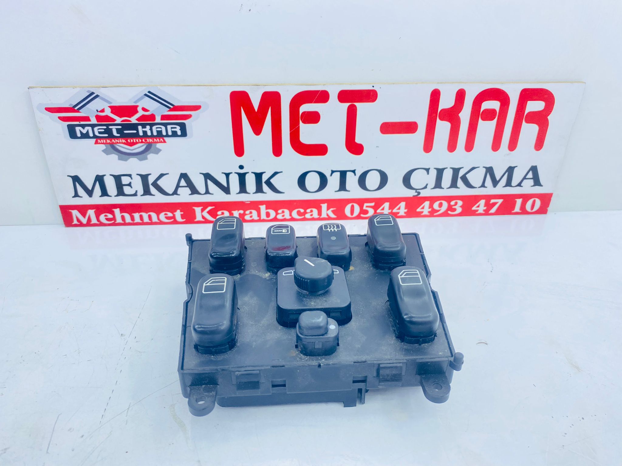 MERSEDES-BENZ ESKİ KASA CAM DÜĞMESİ KOMPLE KONTROL TUŞLARI 60-860-005 , 60860005