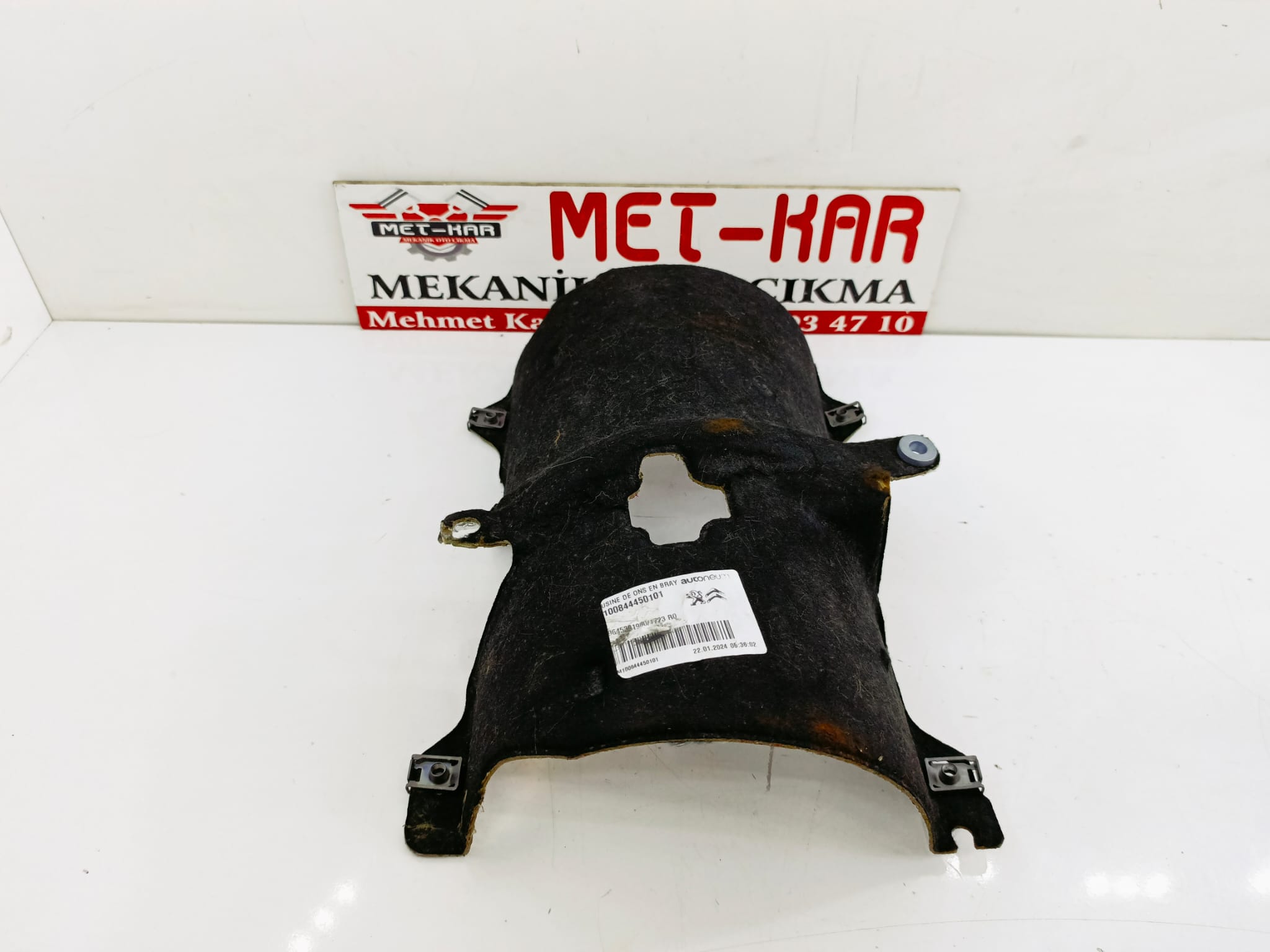 PEUGEOT 207 , 307 1.4 HDI , CITROEN , ISI KALKANI , KATALİZÖR YALITIMI ,  9645391980 , 9645391980/1723R0 , 1723R0 , 100844450101