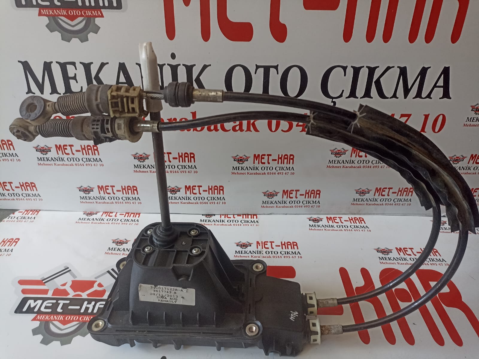 RENAULT CLİO , SEMBOL  VİTES KOLU , VİTES MEKANİZMASI VE HALATLARI , VİTES KULESİ 349017122R,  9617743