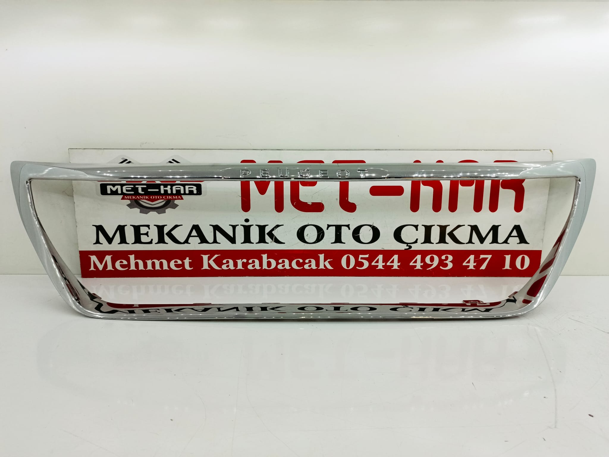 PEUGEOT 3008 ÖN PANJUR ÇERÇEVESİ, PANJUR NİKELAJI, 9810869377