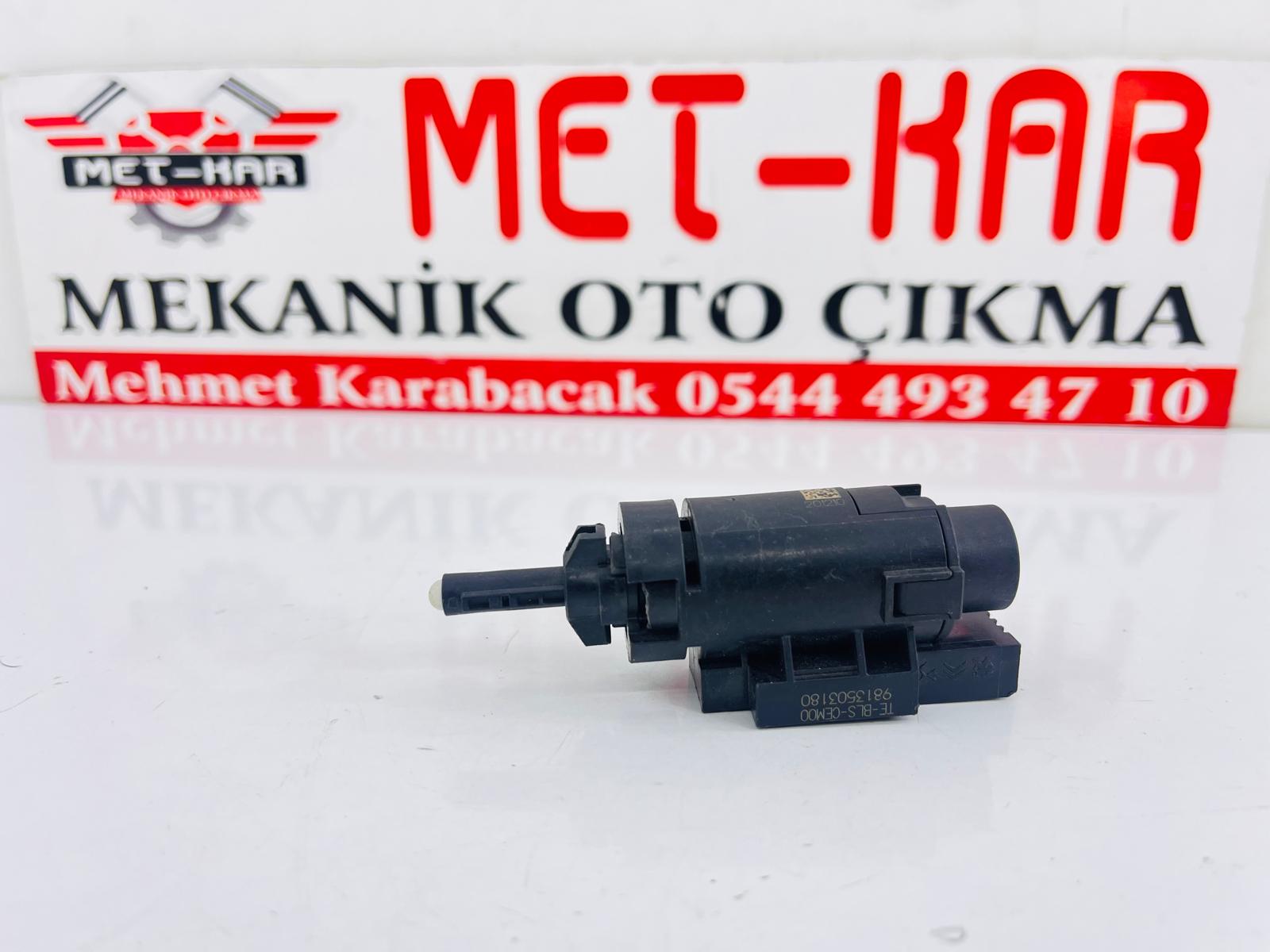PEUGEOT 301, 3008, CITROEN C4 FREN STOP MUŞURU, FREN PEDAL MUŞURU 9813503180