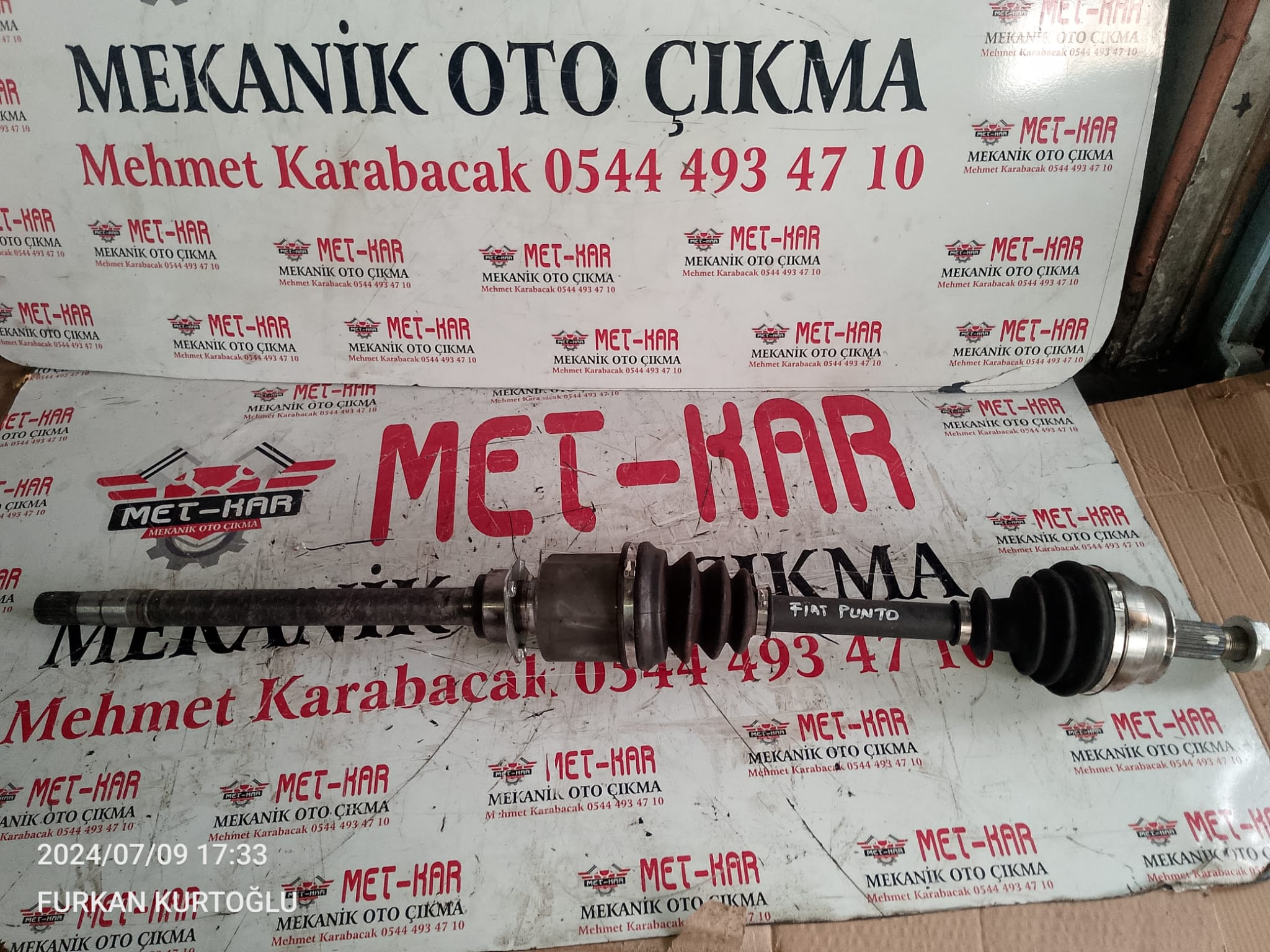 FİAT PUNTO ÖN SAG AKİS (UZUN AKİS) 46308522 , 46308329 , 46308367 , 51947833 AKS BSG MARKA OLUP 25-350-003 SIFIRDIR