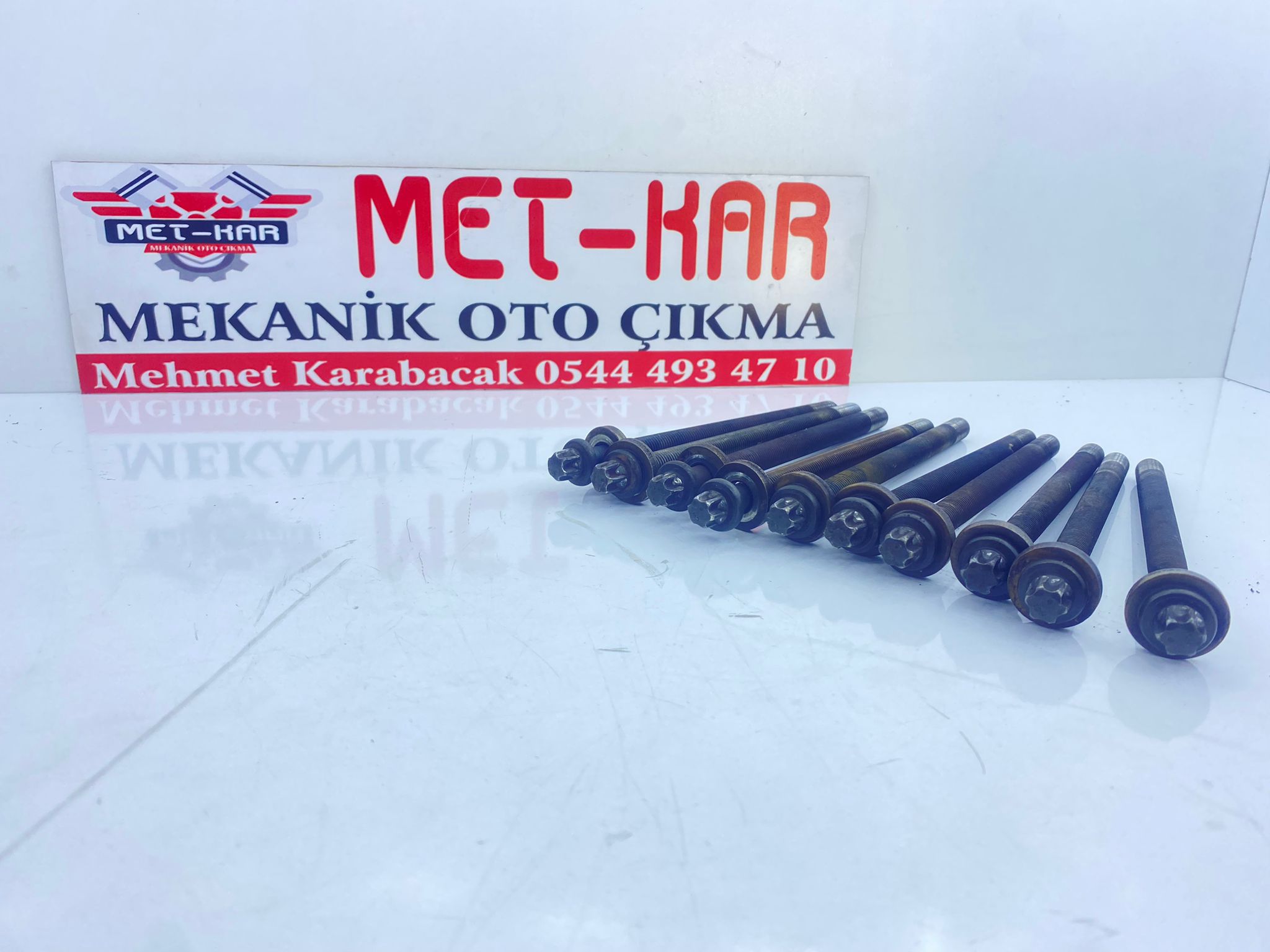 OPEL BENZİNLİ ÜST KAPAK CİVATALARI 10 ADET