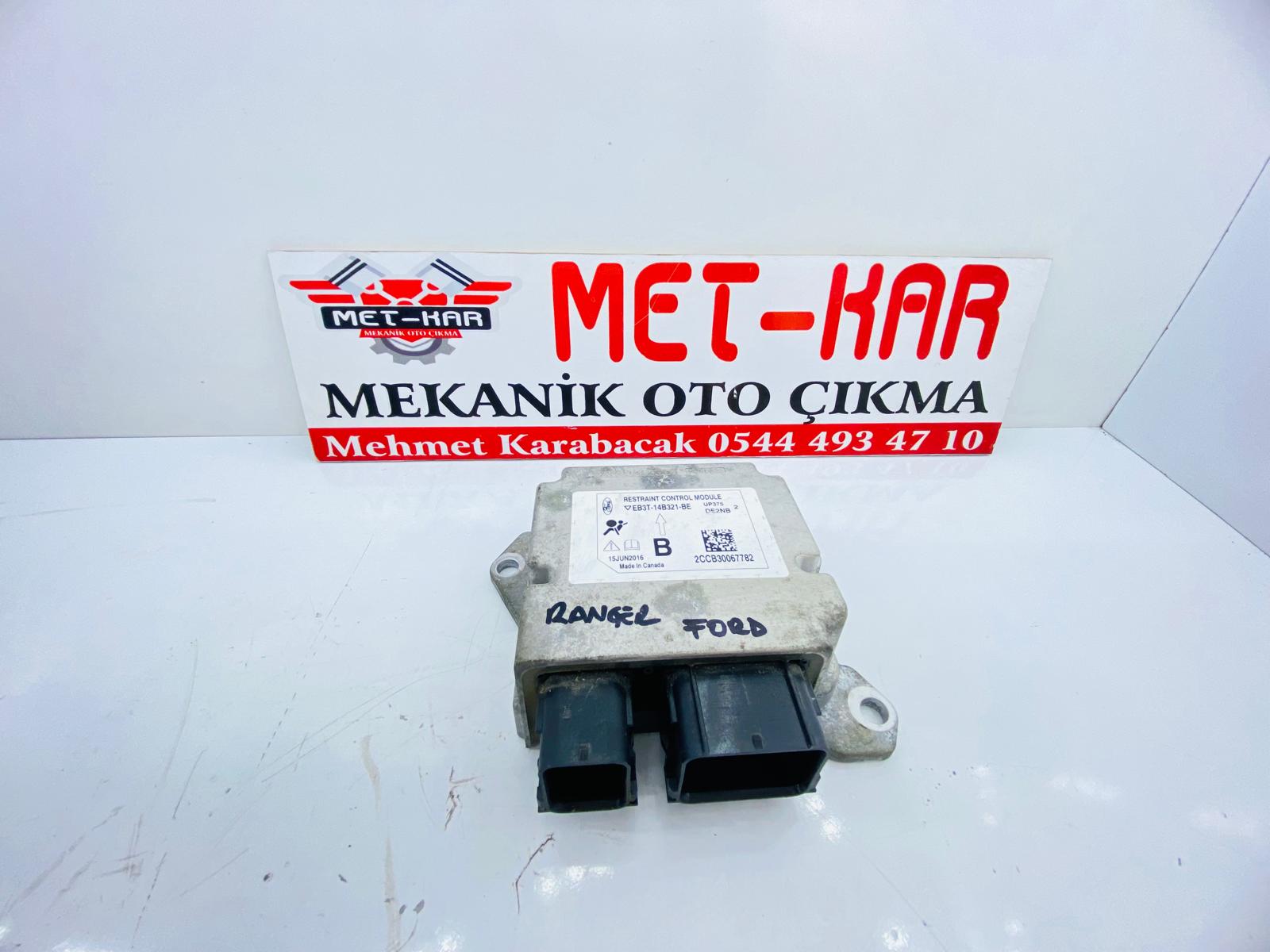 FORD RANGER  AİRBAG BEYNİ 14B321 , BE3T-14b321-BE , CU5T-14F262-HB , 3T-14b321-BE , BE3T-14b321