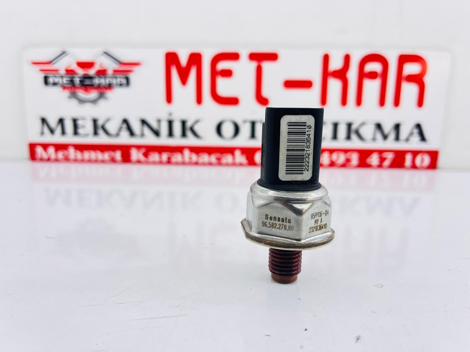 CITROEN C4 , C3 , PEUGEOT 207 , 407 YÜKSEK BASINÇ SENSÖRÜ , 9658227880 , 96.582.278.80 , 85PP06-04