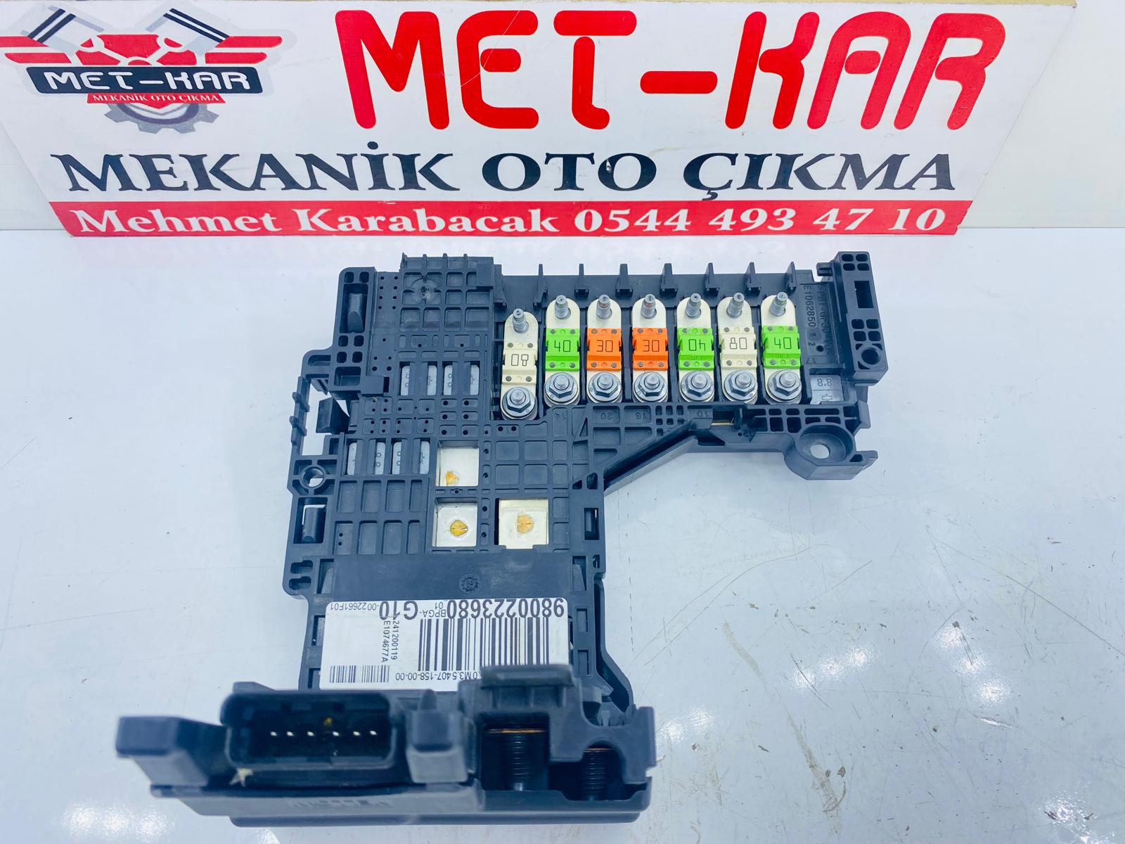CITROEN , PEUGEOT 508-DS4-DS5 AKÜ SİGORTA KUTUSU , ELEKTRONİK MODÜL ,  9800223680 , 9665878080 , E1074677A, 