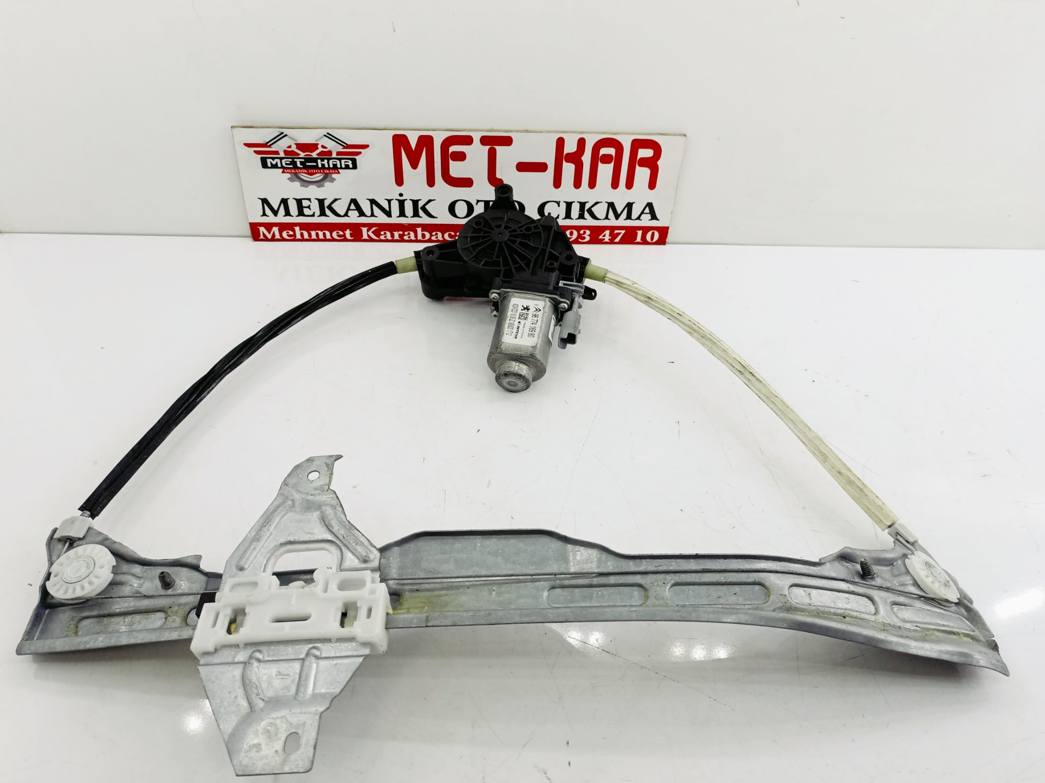 PEUGEOT 301, CITROEN C-ELYSEE SÖL ÖN CAM KRİKOSU ELEKTRİKLİ 9674412480, 9677416980