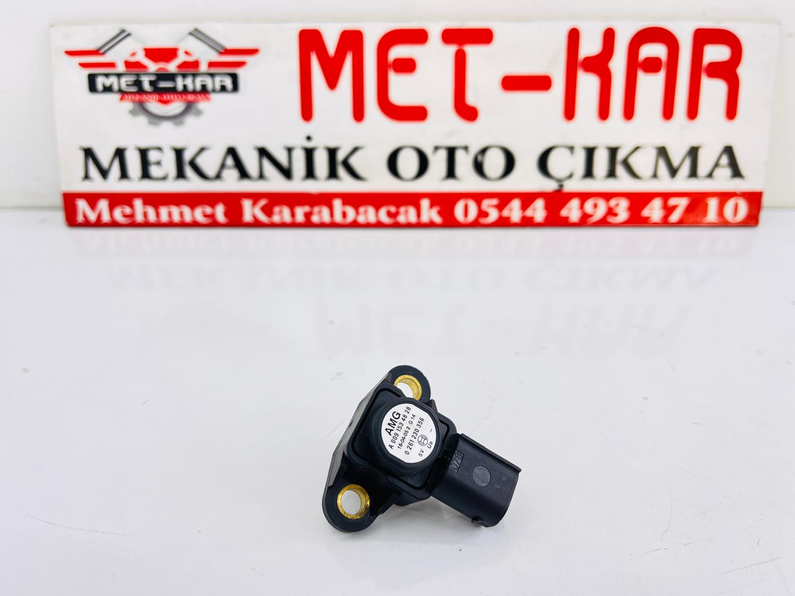 MERCEDES W176 , C190 , W205 , A205 , C205 , C117 , W213 , W463 , C253 , MAP SENSÖRÜ , HAVA BASINÇ SENSÖRÜ , HAVA KAPTÖRÜ , A0091534828 , A 009 153 48 28 , 0 261 230 356 , 0261230356 , 91534828 , 0091534828