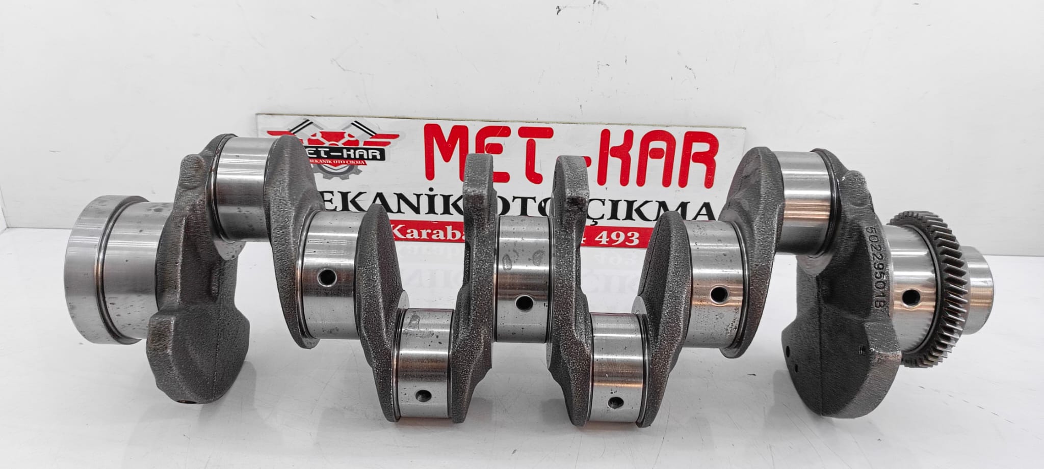 FIAT DUCATO, IVECO DAILY, PEUGEOT BOXER 2.3 DİZEL EURO 4, EURO 5, KRANK MİLİ ORJINAL GH905205AS, 50229501B, 504049281,