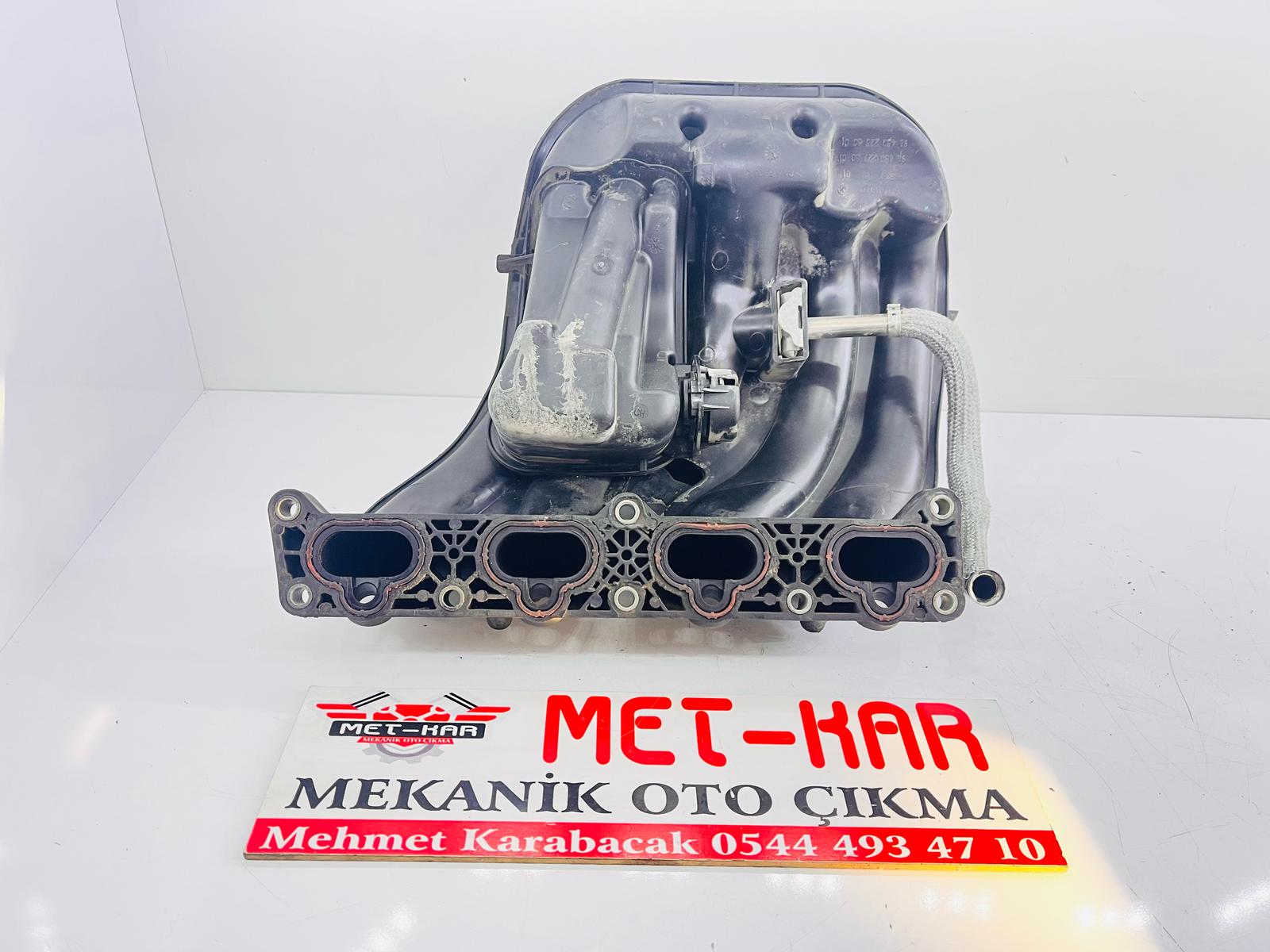 PEUGEOT 206 16V 2.0 CTİ EMME MANİFOLDU 9650593180, 9650594080, 9648022780, 9648022880