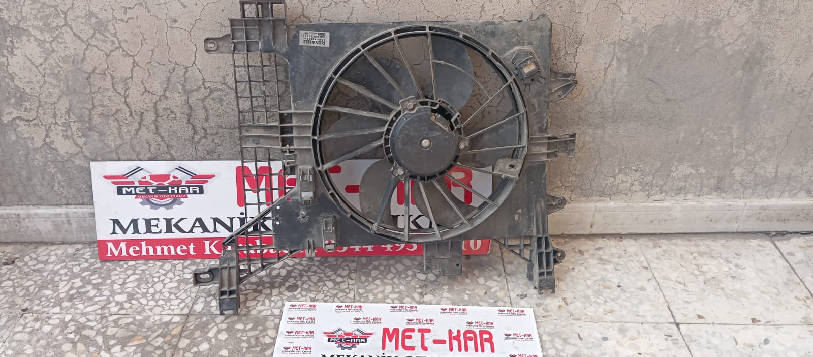 DACİA DUSTER KOMPLE SOGUTMA FAN,DAVLUMBAZ,RESİTANS 214814567R