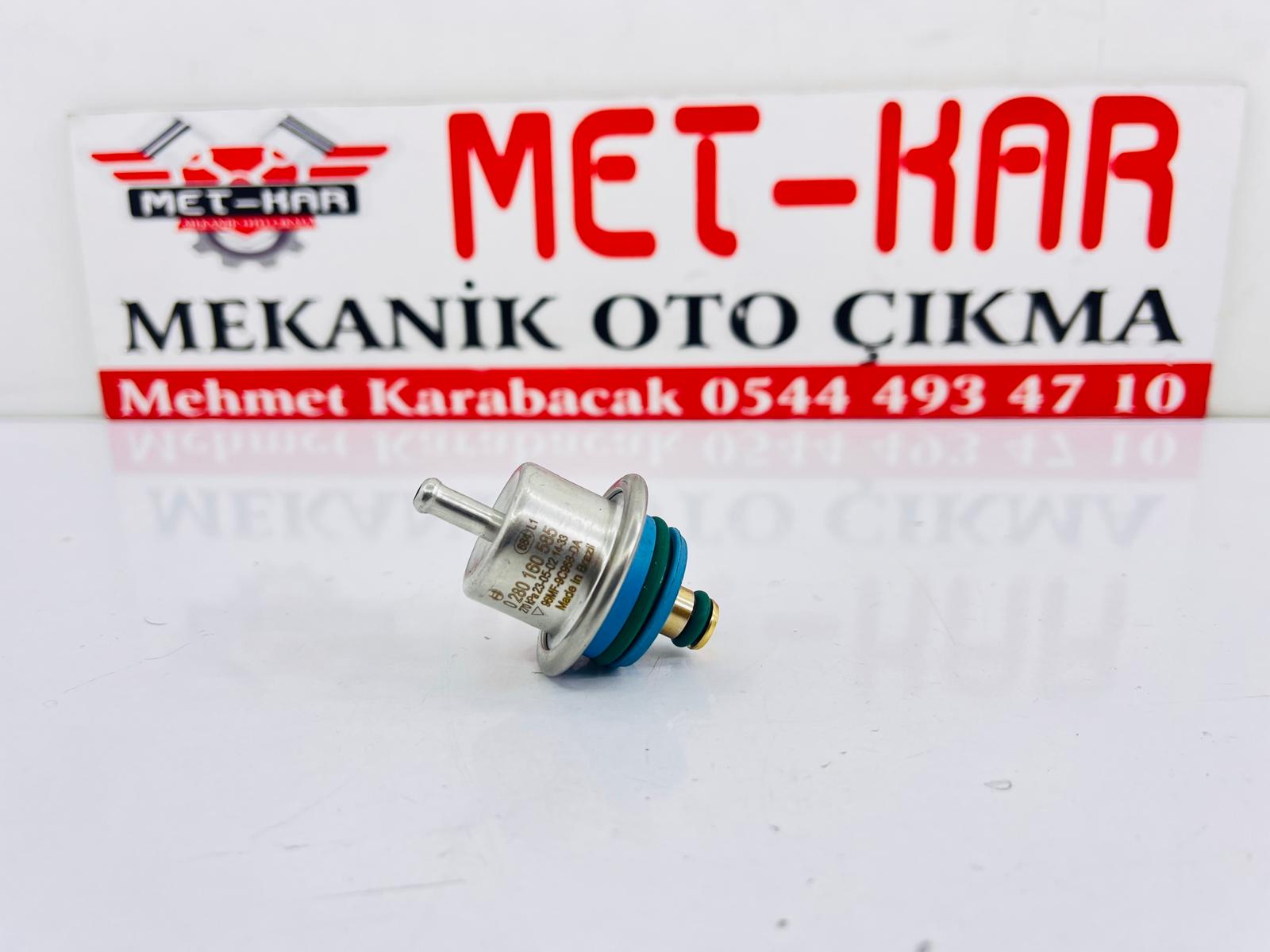 FORD ESCORT, MONDEO, FOCUS ENJEKTÖR BASINÇ VALFİ, ENJEKSİYON BASINÇ DÜZENLEYİCİ 0280160585, 96MF-9C968-DA, 96MF9C968DA, 9C968 DA