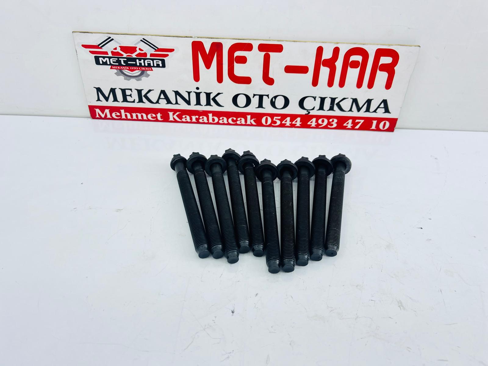 RENAULT 1.9 DİZEL TRAFİC SİLİNDİR KAPAK CIVATASI , ÜST KAPAK CIVATASI 7700114745 , 110567255R