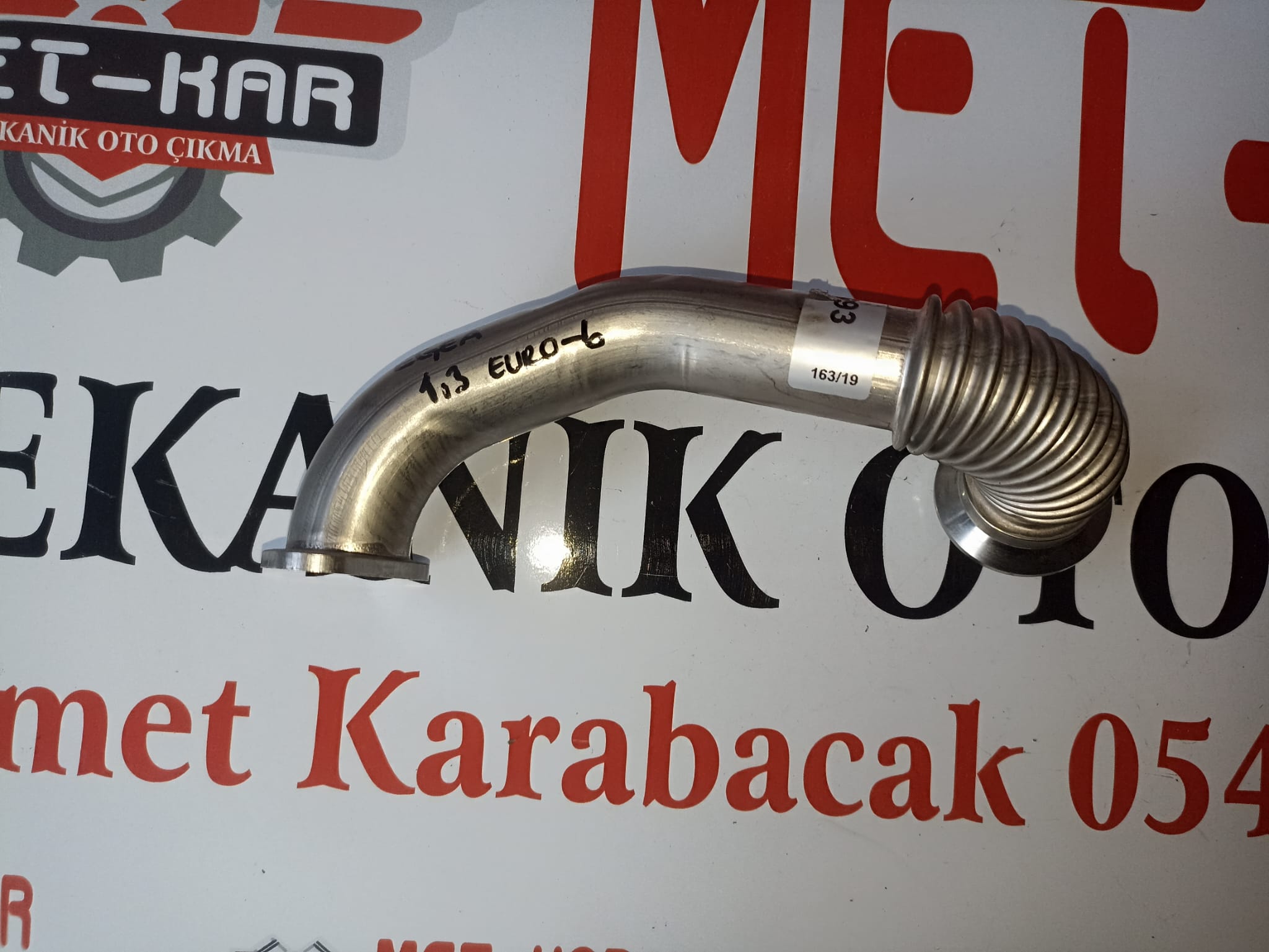 Egr Çıkış Borusu Fıat 1.3 Multijet Euro6 55250493