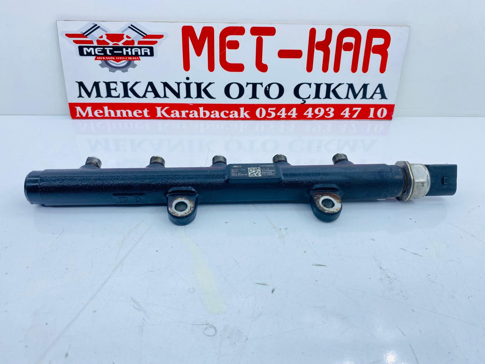 FORD RANGER DİZEL  YAKIT RAIL BORUSU ,ENJEKTÖR RAMPASI , YAKIT BASINÇ MUŞURU , BK2Q-9D280-BB , A2C53438028 , 5WS40935 , 85PP40-02MYA , A2C533 , 03152-03