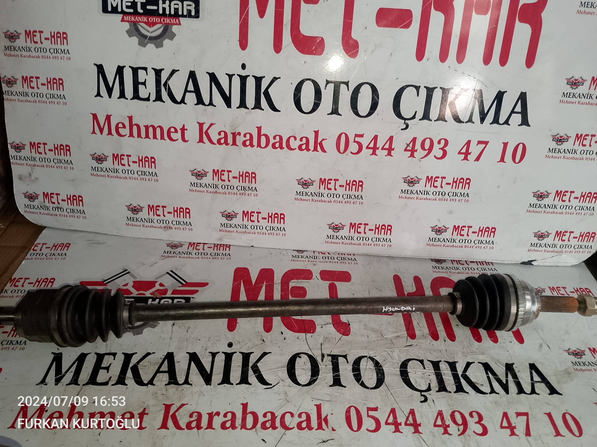 HYUNDAİ ACCENT , GETZ , ÖN SAG AKİS 4950025310 AKS yansanayi BSG MARKADIR 40-350-004