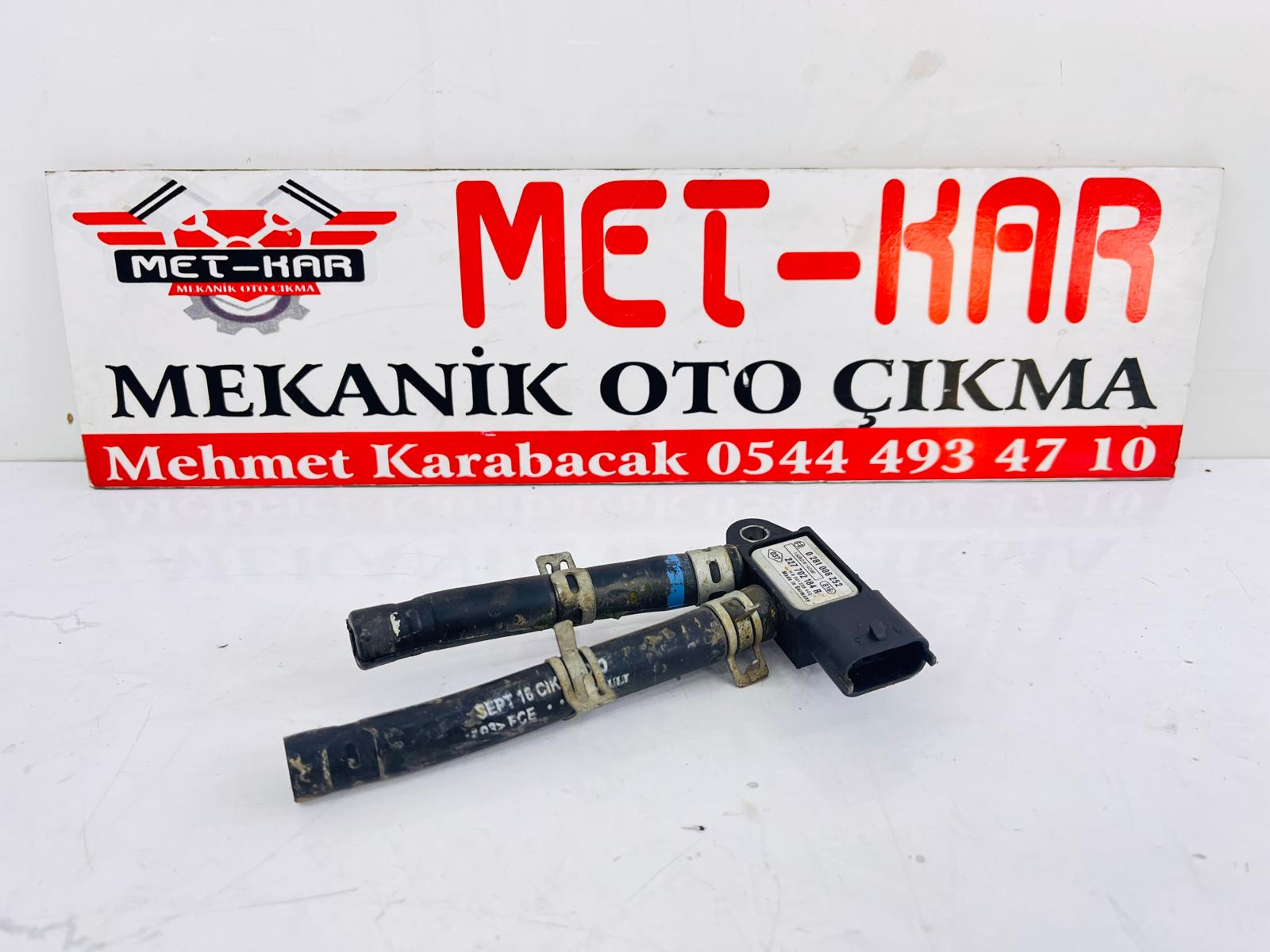 RENAULT KANGOO , FLUENCE , MEGANE , CLİO , MAP SENSÖRÜ , BASINÇ KAPTÖRÜ , 227702184R , 0281006252 , 227 702 184 R , 227702184 ,  0 281 006 252