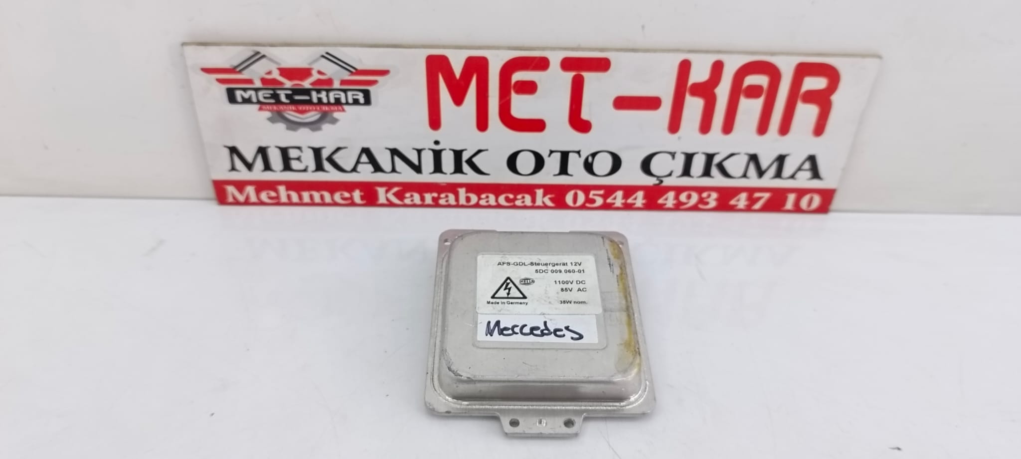 MERCEDES-BENZ E211, W211, FAR BEYNİ 5DC 009 060-01, 5DC00906001