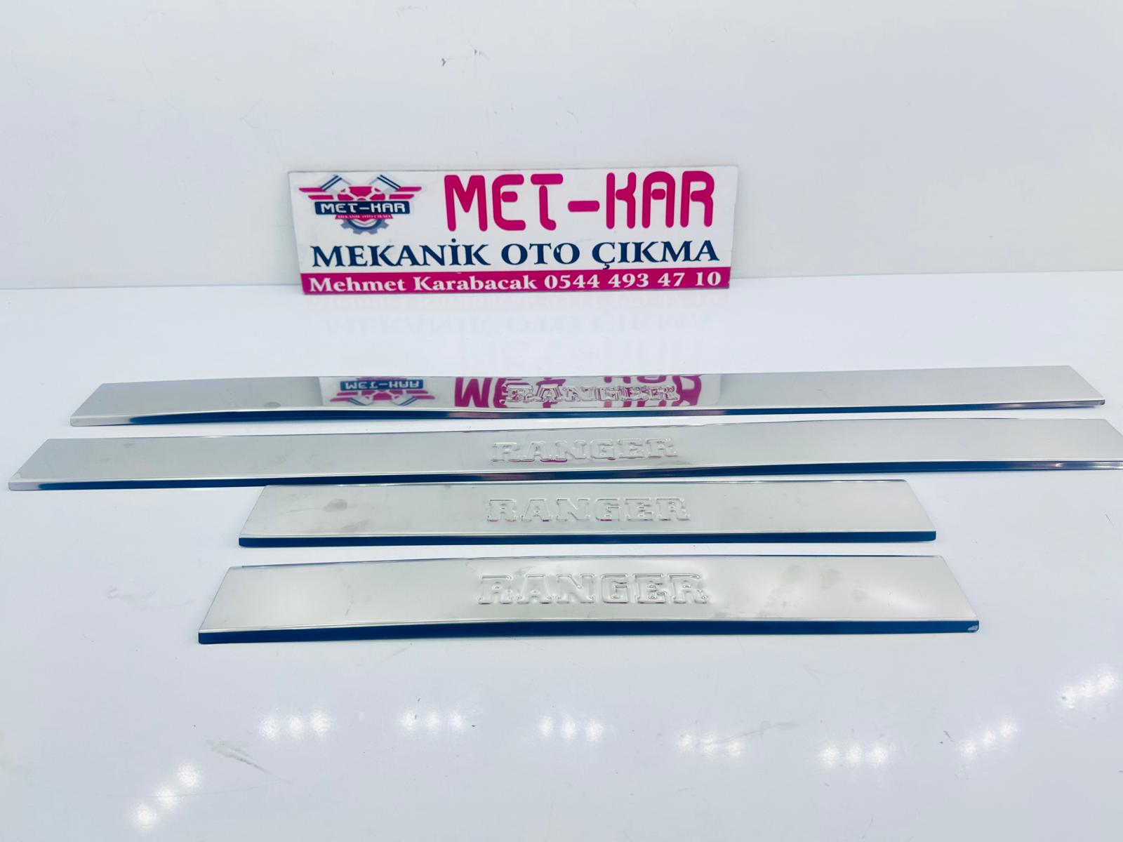 FORD RANGER KROM KAPI EŞİĞİ NİKELAJI 4 PARÇA 